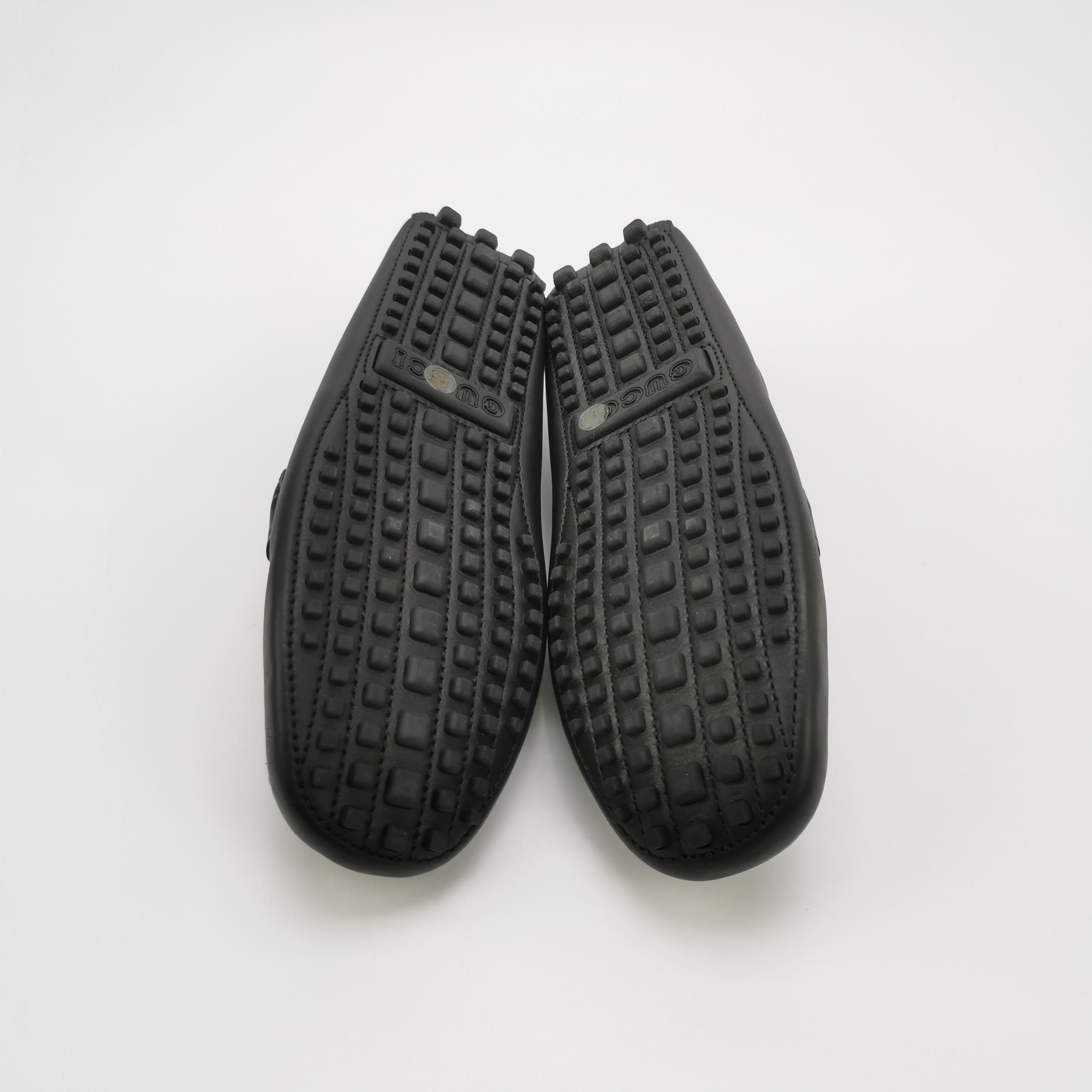 Gucci Gucci Web Horsebit Leather Driving Shoes EU 40 Size US 7 / EU 40 - 6 Thumbnail