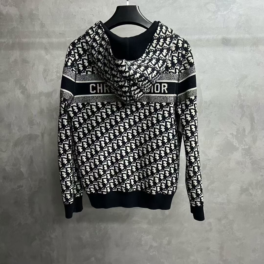Dior Dior Printed Blue Hoodie xs Men Size US XS / EU 42 / 0 - 2 Thumbnail
