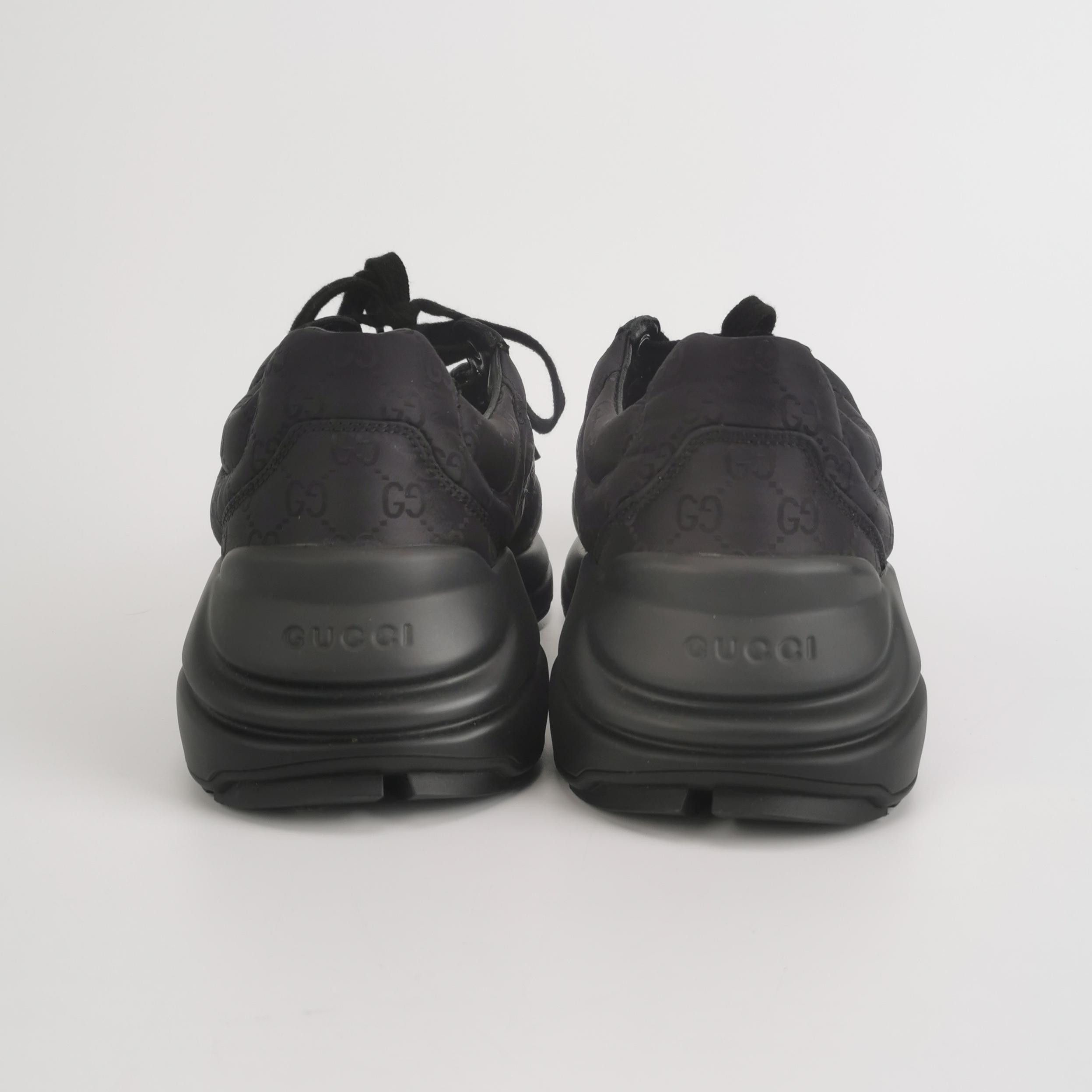 Gucci Gucci GG Monogram Nylon Rhyton Sneakers 8 Size US 7 / EU 40 - 5 Thumbnail