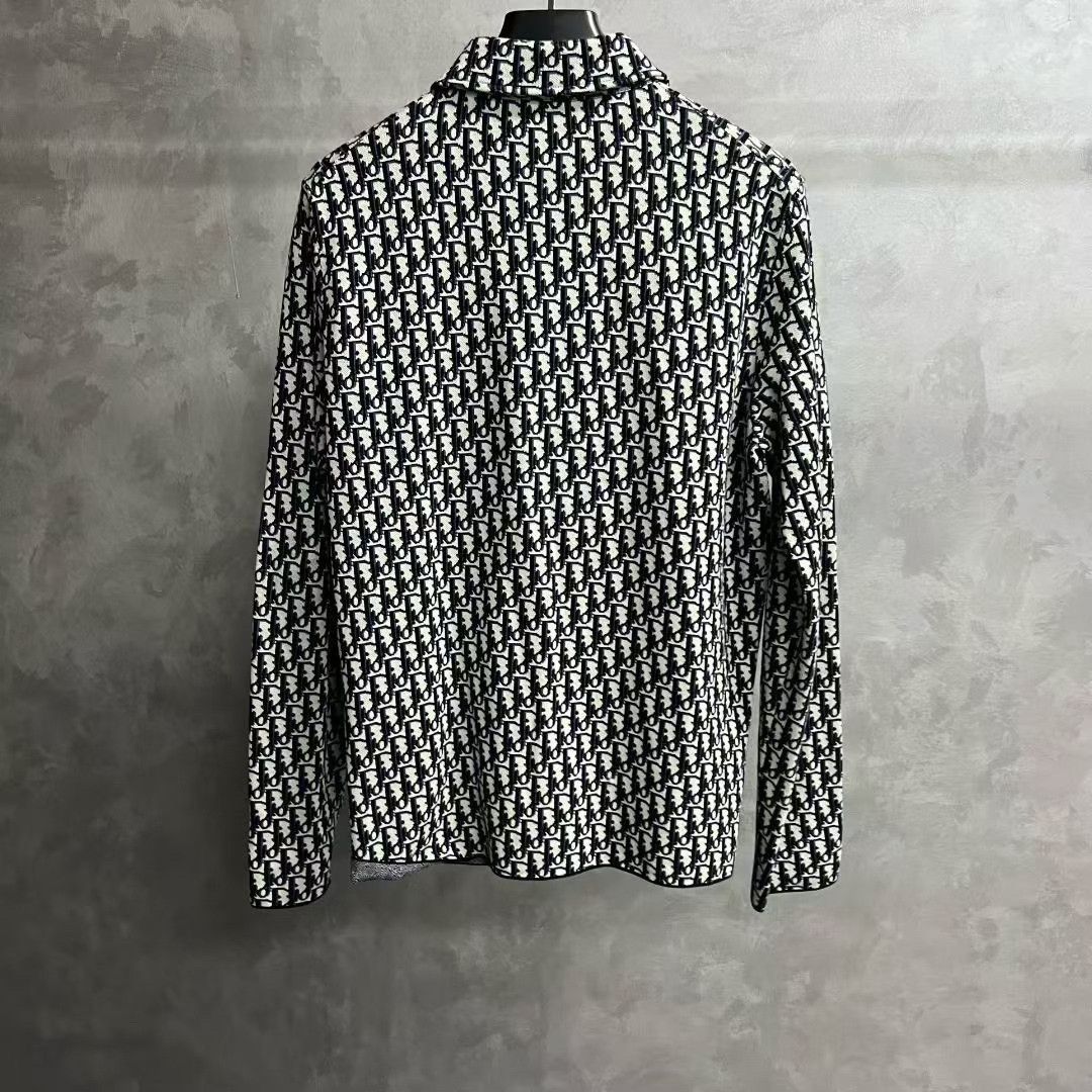 Dior Dior Retro Printed Blue Shirt m Men Size US M / EU 48-50 / 2 - 2 Thumbnail