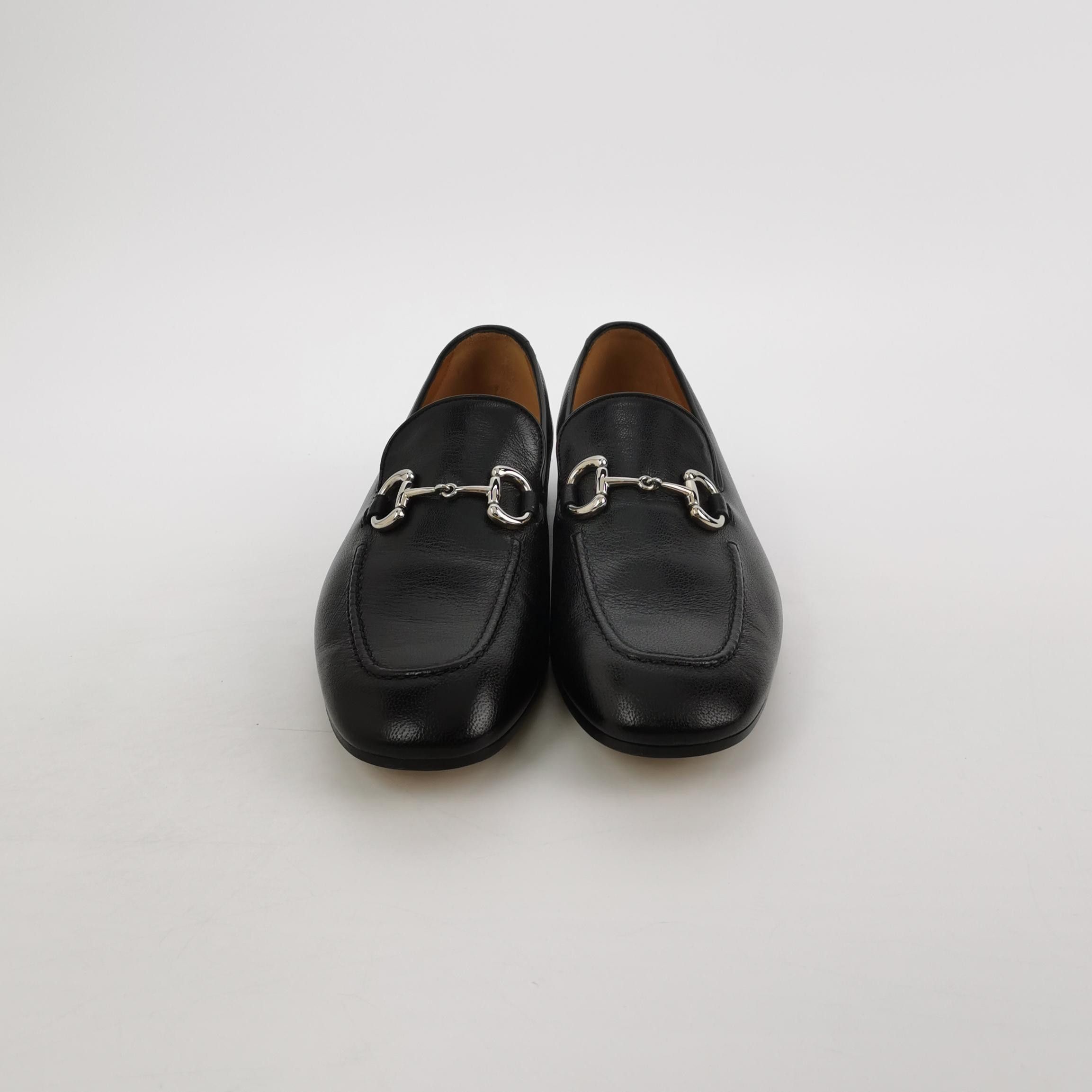 Gucci Gucci Horsebit Black Leather Loafers 39 Size US 6 / EU 39 - 4 Thumbnail