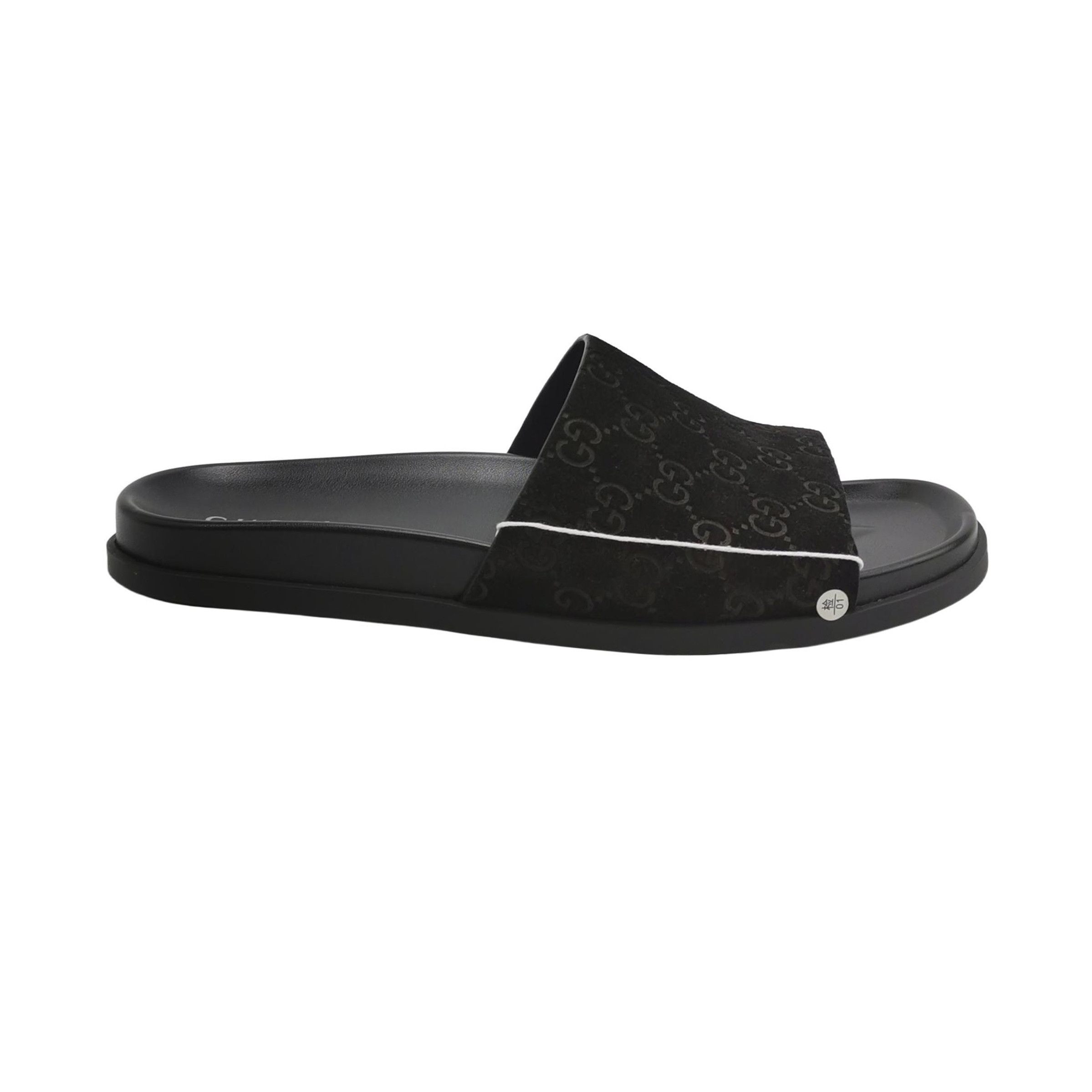 Gucci Gucci GG Monogram Suede Sandals EU 43 Size US 10 / EU 43 - 2 Thumbnail