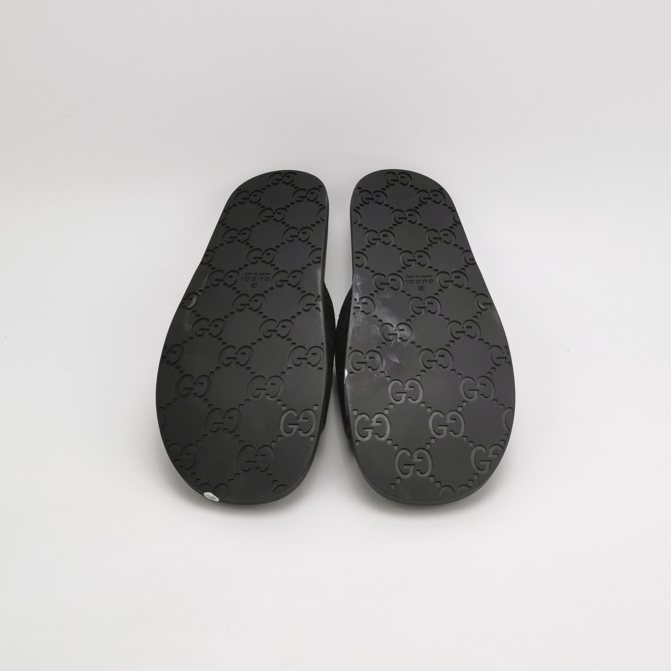 Gucci Gucci GG Monogram Suede Sandals EU 43 Size US 10 / EU 43 - 6 Thumbnail