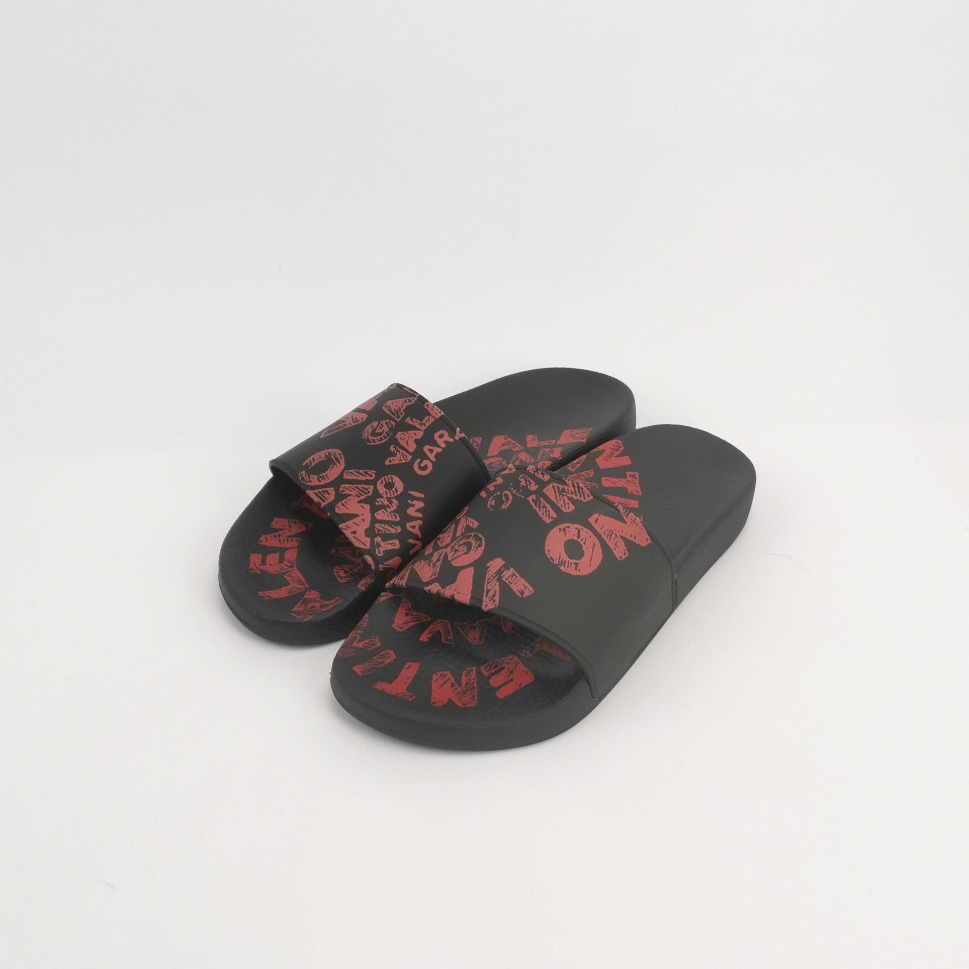 Valentino Valentino Garavani Amore Logo Print Slides 38 Size US 8 / IT 38 - 3 Thumbnail