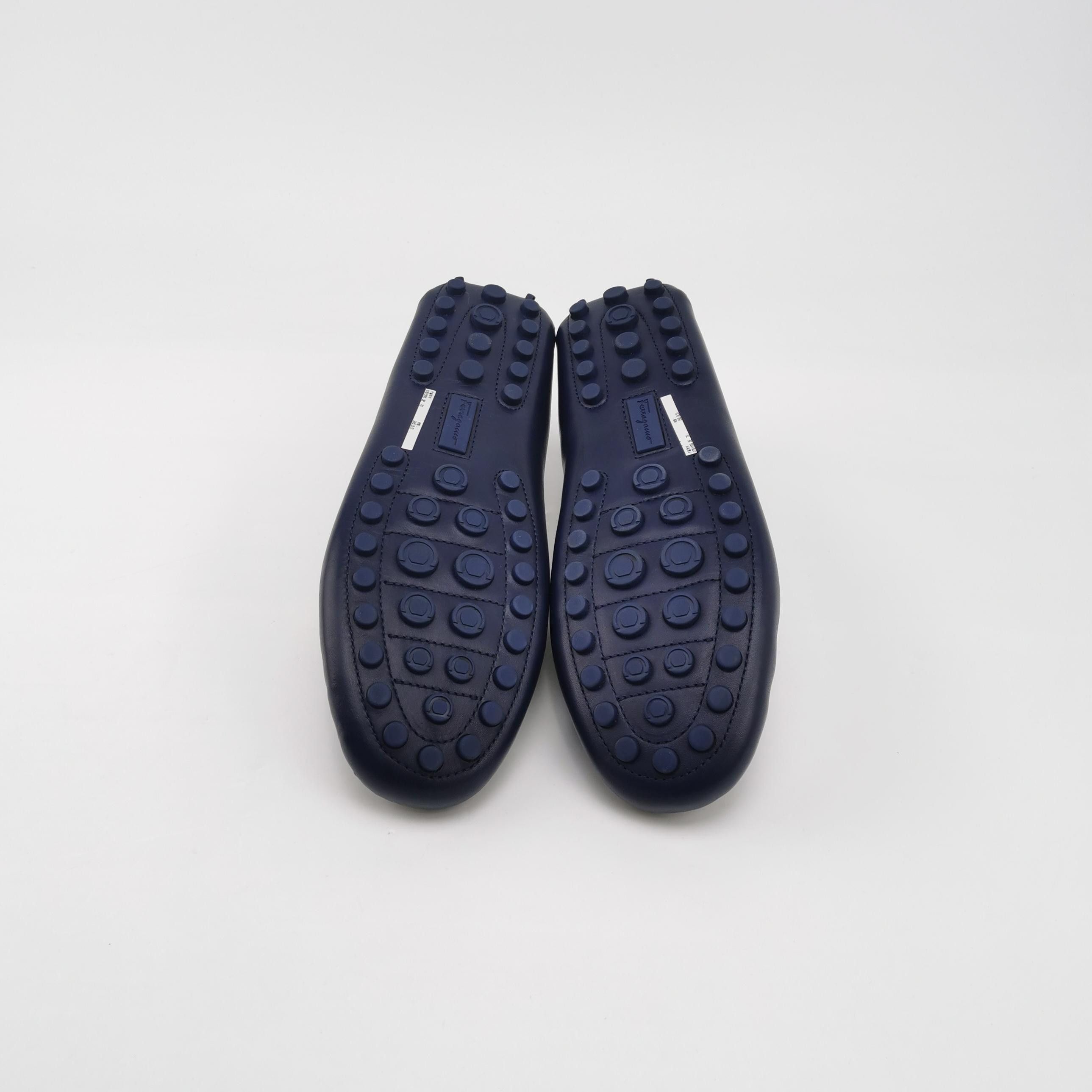 Salvatore Ferragamo Salvatore Ferragamo Blue Leather Driving Shoes 41.5 Size US 8 / EU 41 - 6 Thumbnail