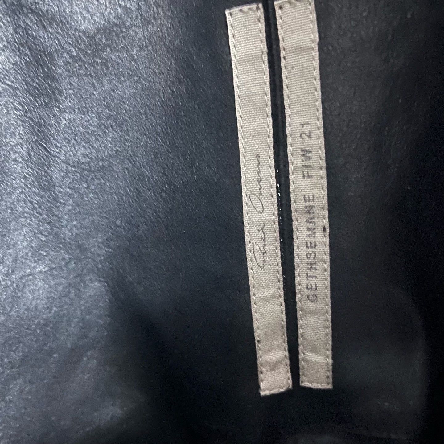 Rick Owens Rick Owens Black Leather Jacket l Men Size US L / EU 52-54 / 3 - 4 Thumbnail