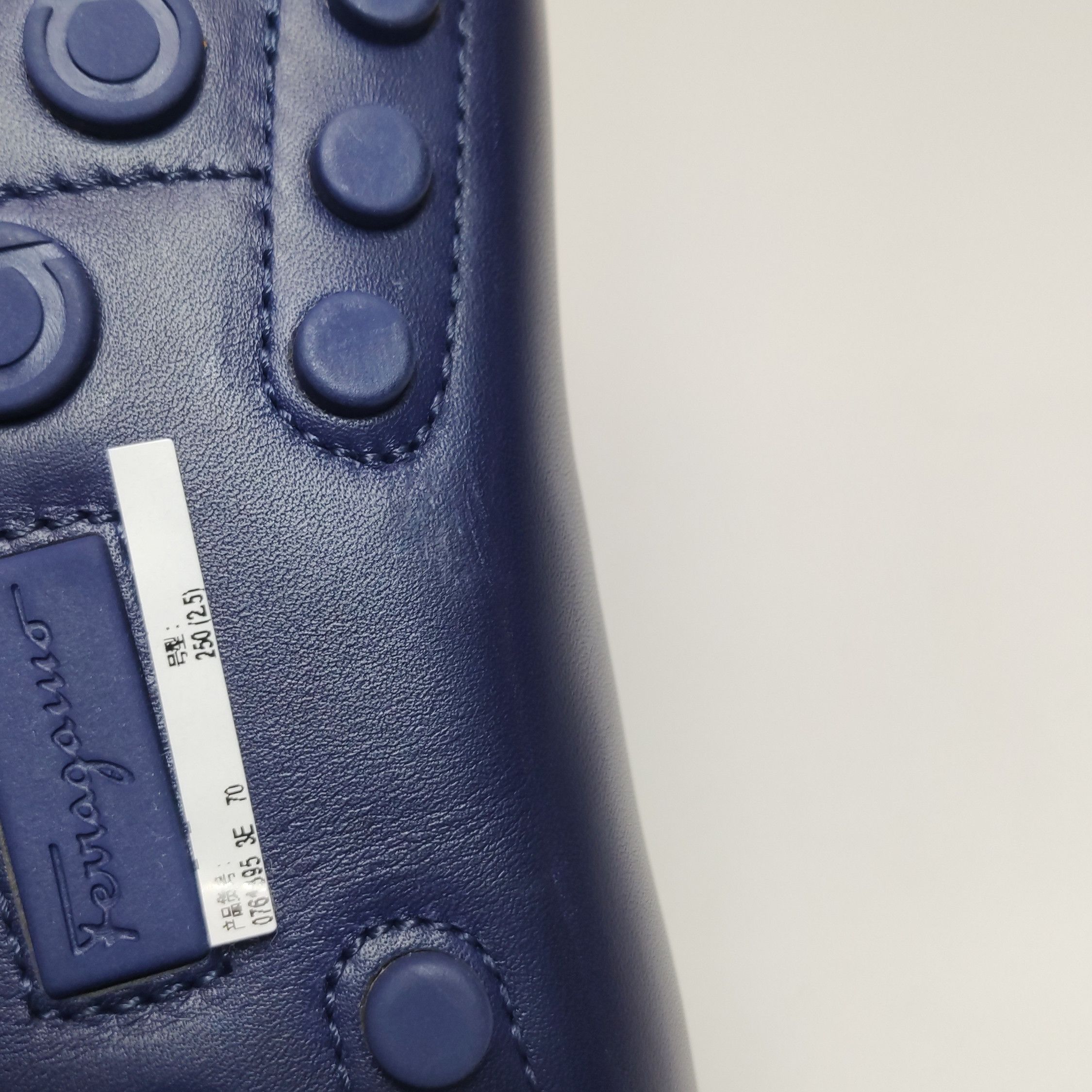 Salvatore Ferragamo Salvatore Ferragamo Leather Logo Drivers Size 7 Size US 8 / EU 41 - 11 Thumbnail