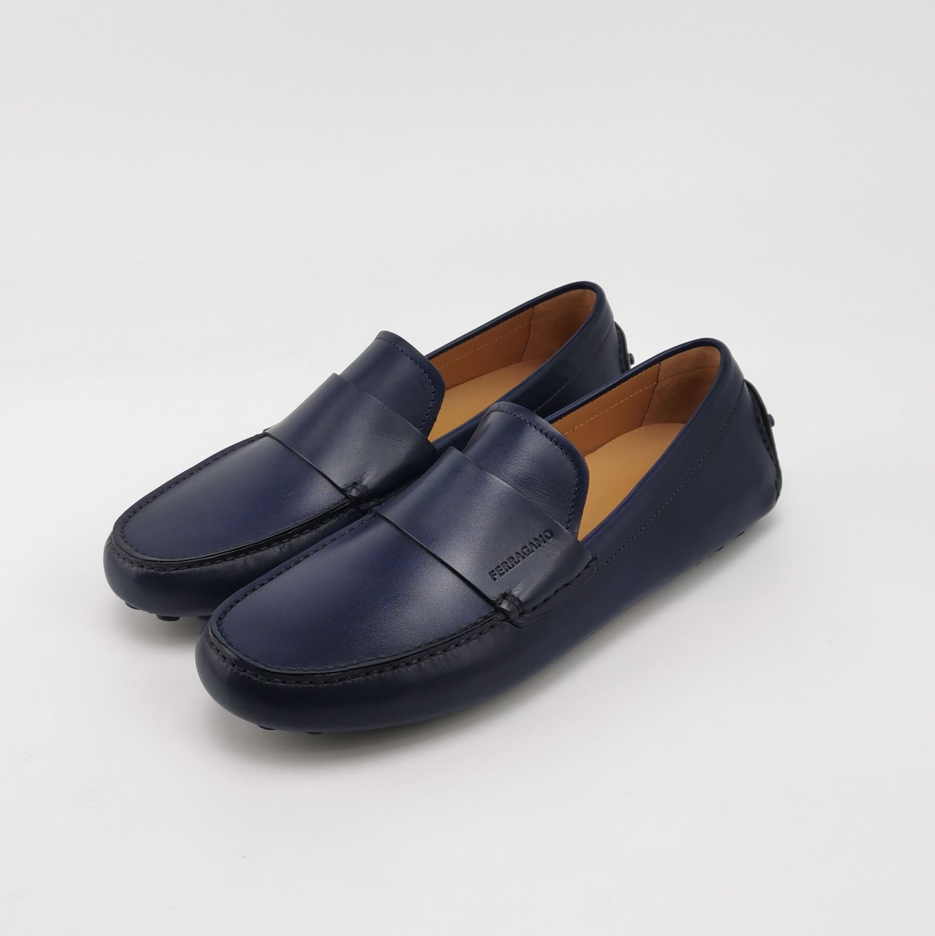 Salvatore Ferragamo Salvatore Ferragamo Leather Logo Drivers Size 7 Size US 8 / EU 41 - 3 Thumbnail