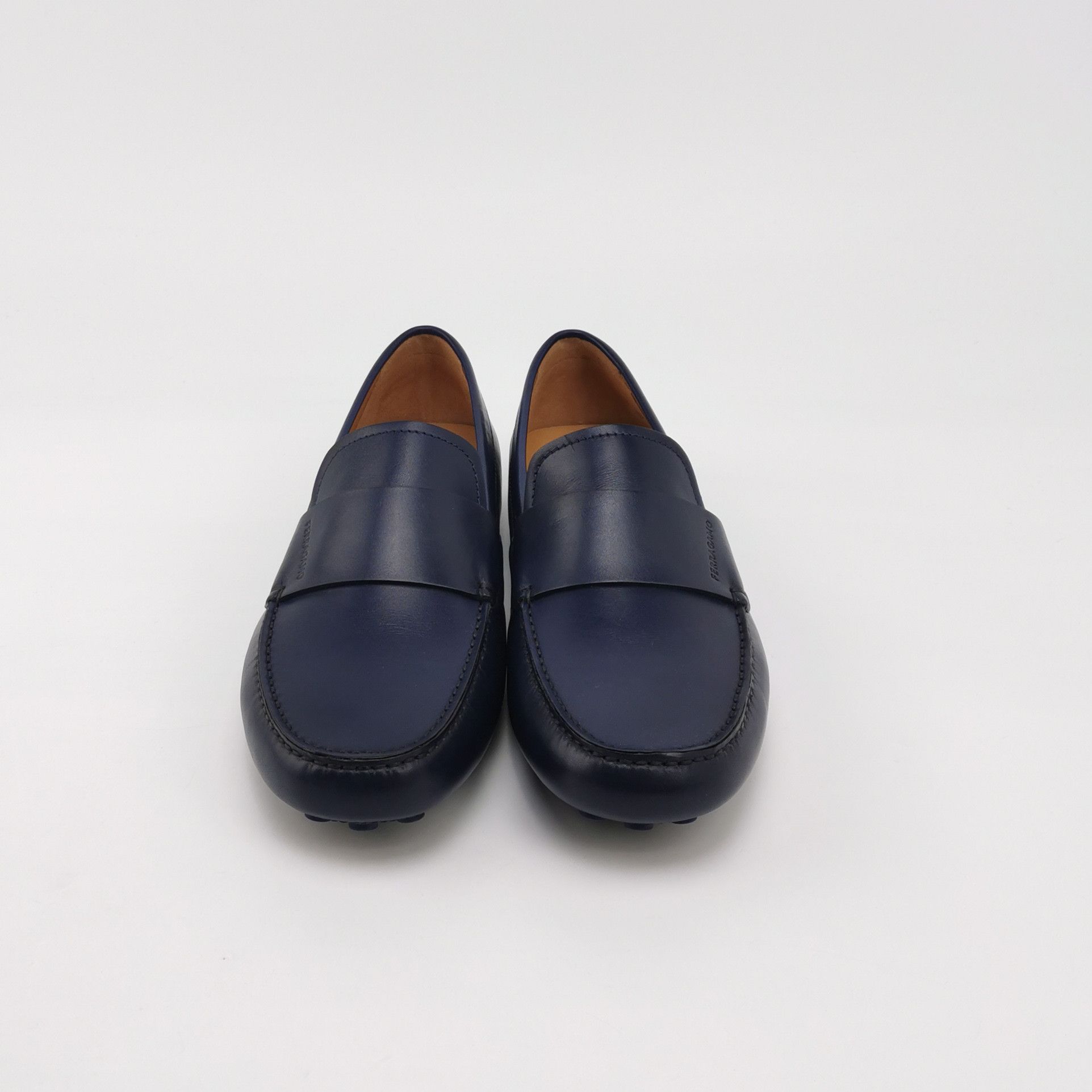 Salvatore Ferragamo Salvatore Ferragamo Leather Logo Drivers Size 7 Size US 8 / EU 41 - 4 Thumbnail
