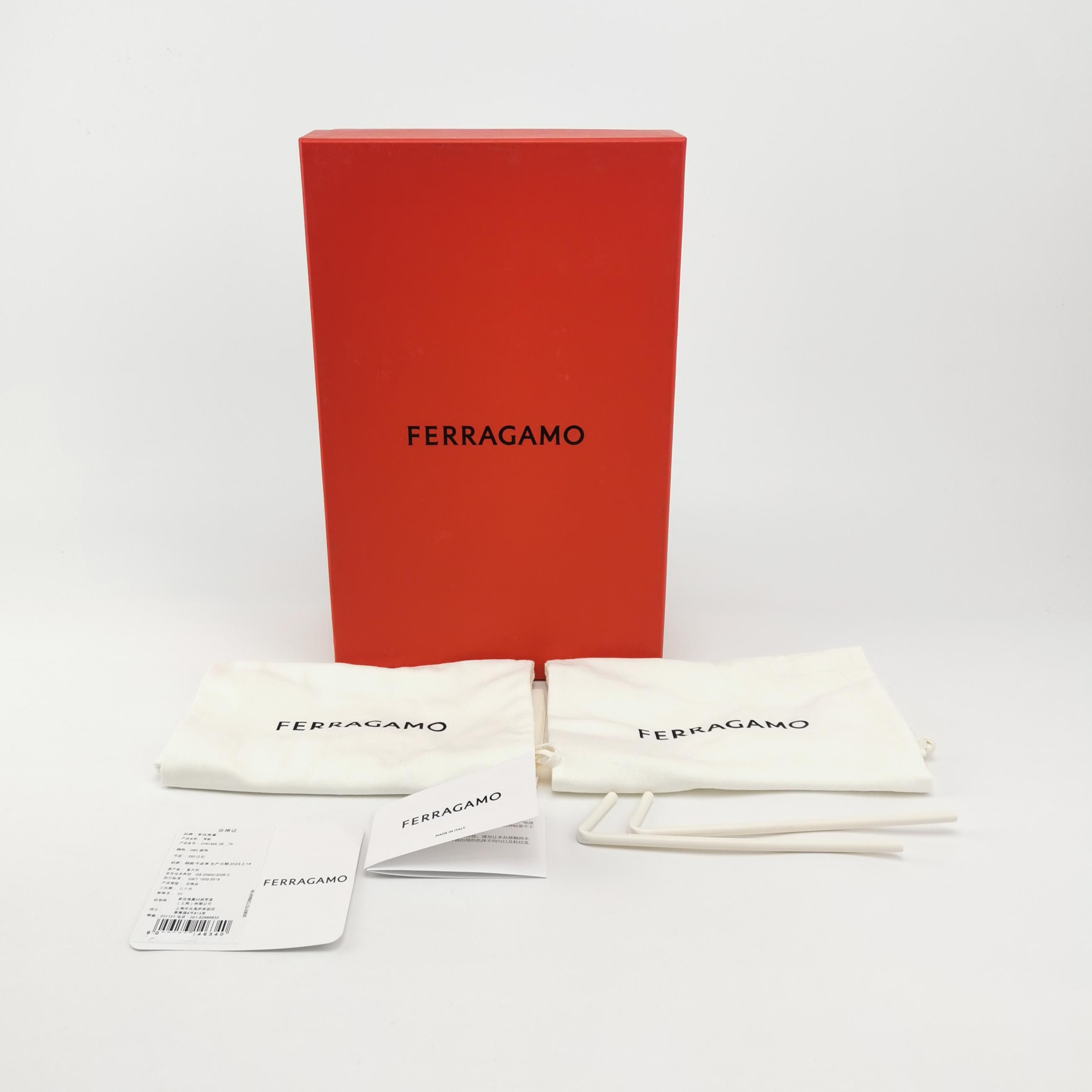 Salvatore Ferragamo Salvatore Ferragamo Leather Logo Drivers Size 7 Size US 8 / EU 41 - 7 Thumbnail