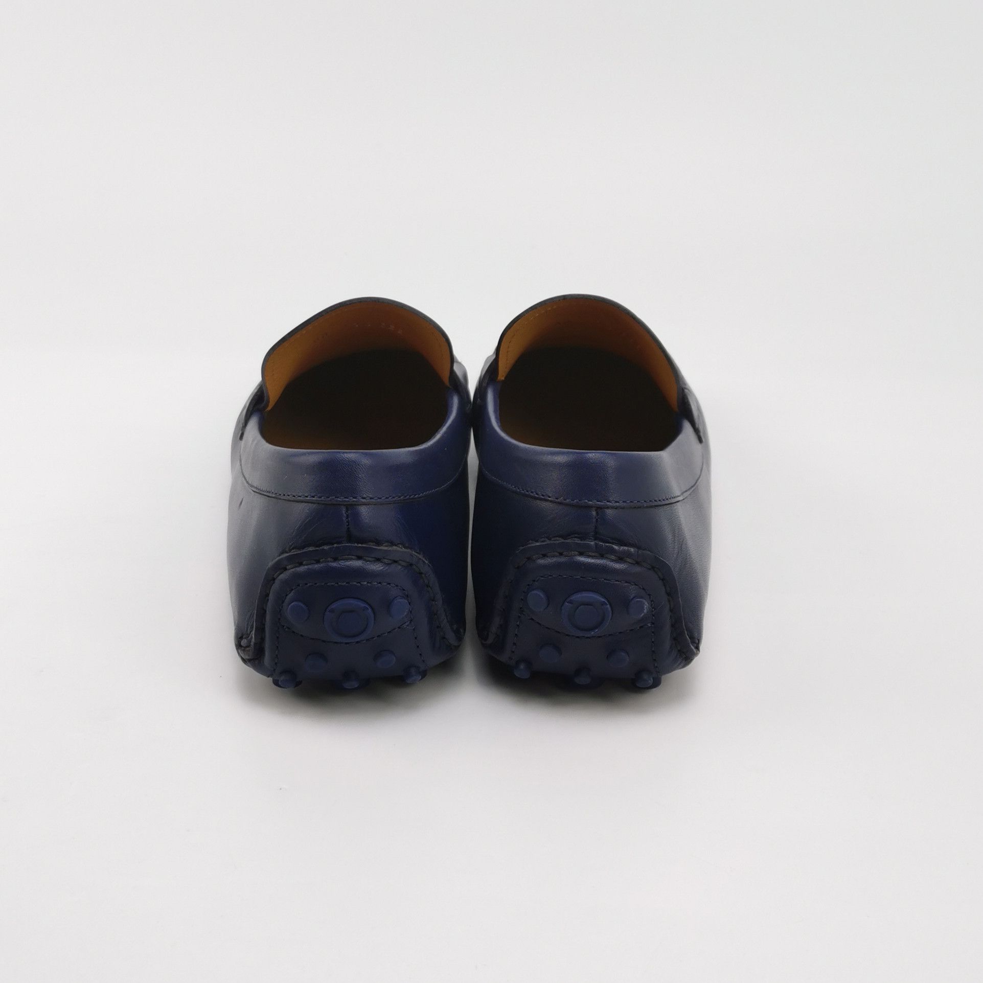Salvatore Ferragamo Salvatore Ferragamo Blue Leather Driving Shoes 41.5 Size US 8 / EU 41 - 5 Thumbnail