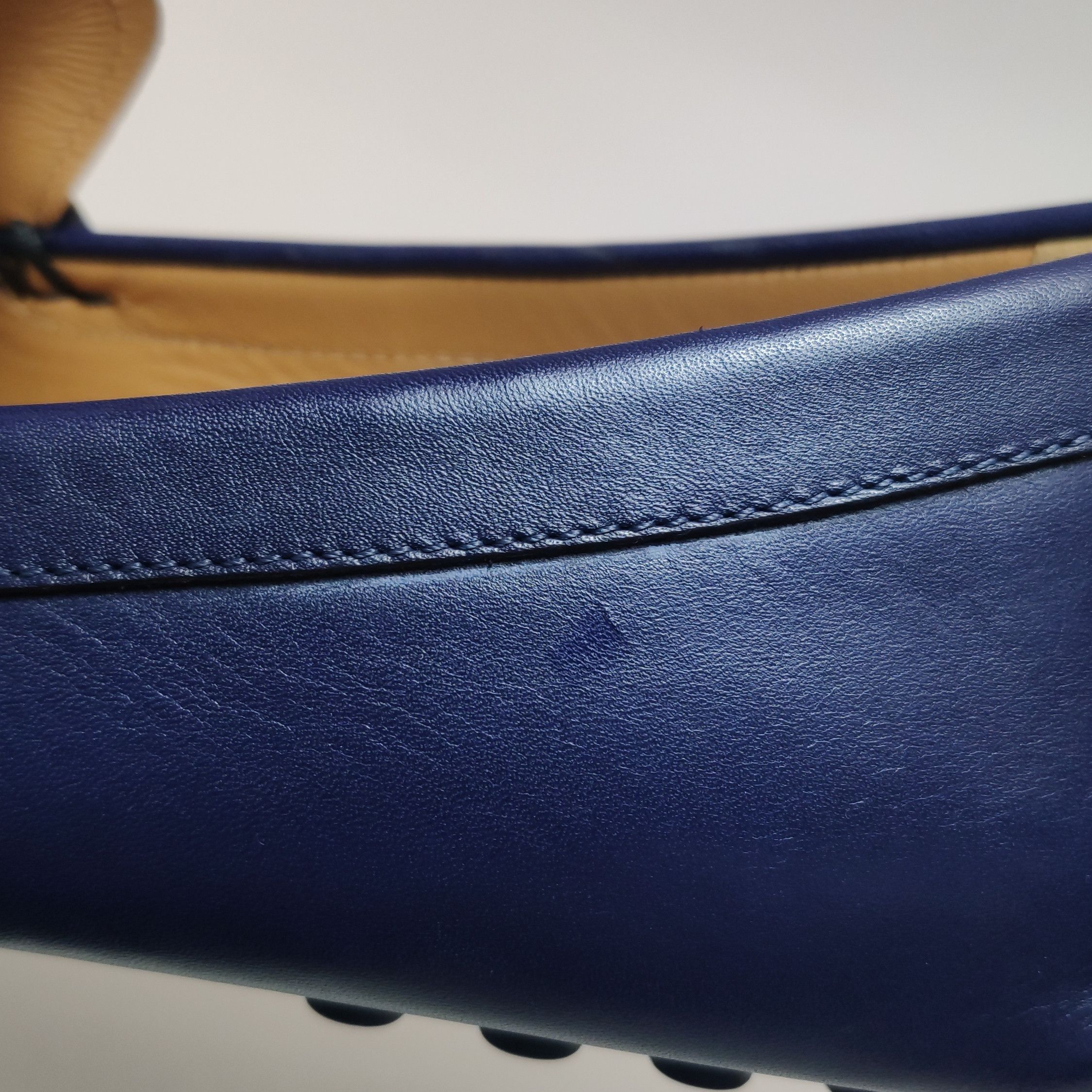 Salvatore Ferragamo Salvatore Ferragamo Blue Leather Driving Shoes 41.5 Size US 8 / EU 41 - 9 Thumbnail