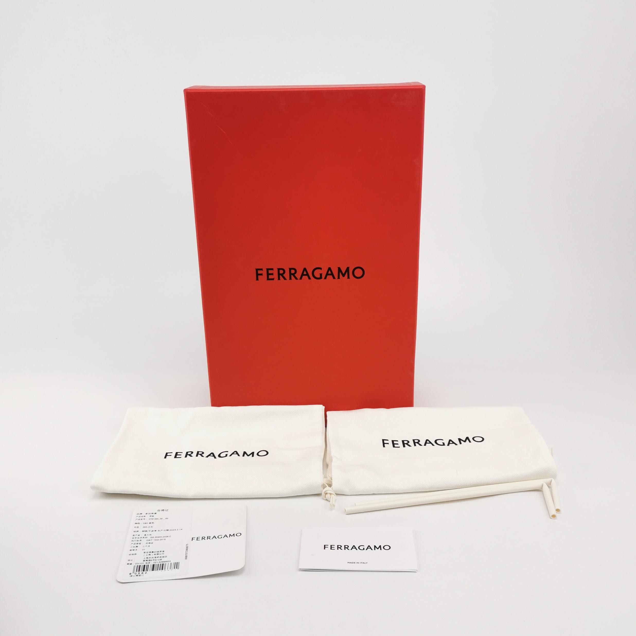 Salvatore Ferragamo Salvatore Ferragamo Navy Leather Driver Loafers US 8.5 Size US 9 / EU 42 - 7 Thumbnail