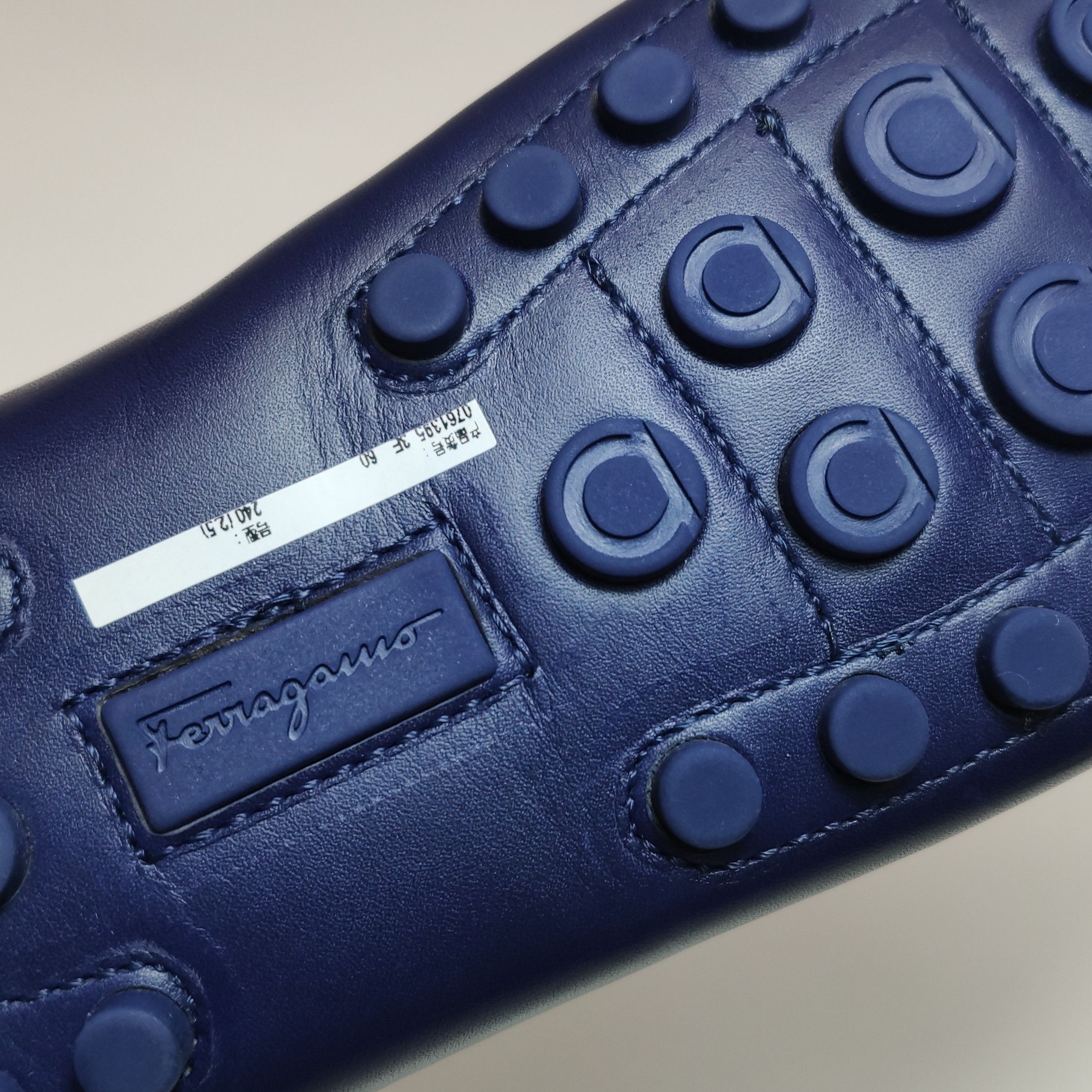 Salvatore Ferragamo Salvatore Ferragamo Blue Leather Driving Loafers Size 40 Size US 7 / EU 40 - 10 Thumbnail