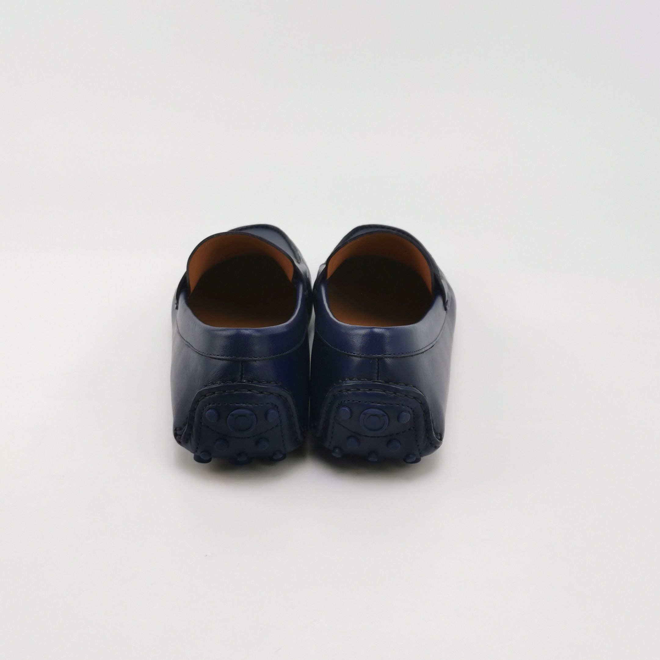 Salvatore Ferragamo Salvatore Ferragamo Navy Gancini Leather Loafers 42 Size US 9 / EU 42 - 5 Thumbnail