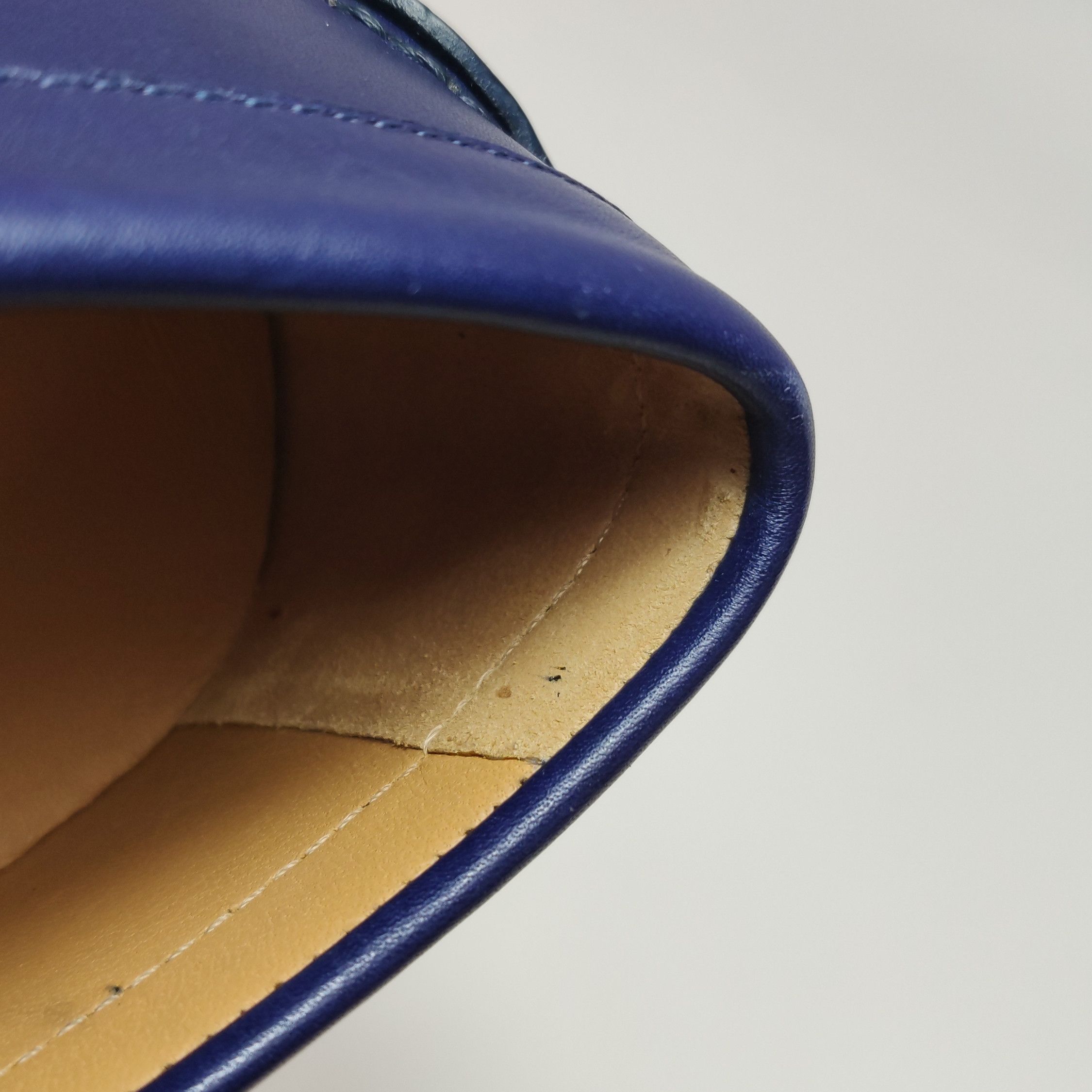 Salvatore Ferragamo Salvatore Ferragamo Blue Leather Loafers US 7.5 Size US 7 / EU 40 - 9 Thumbnail