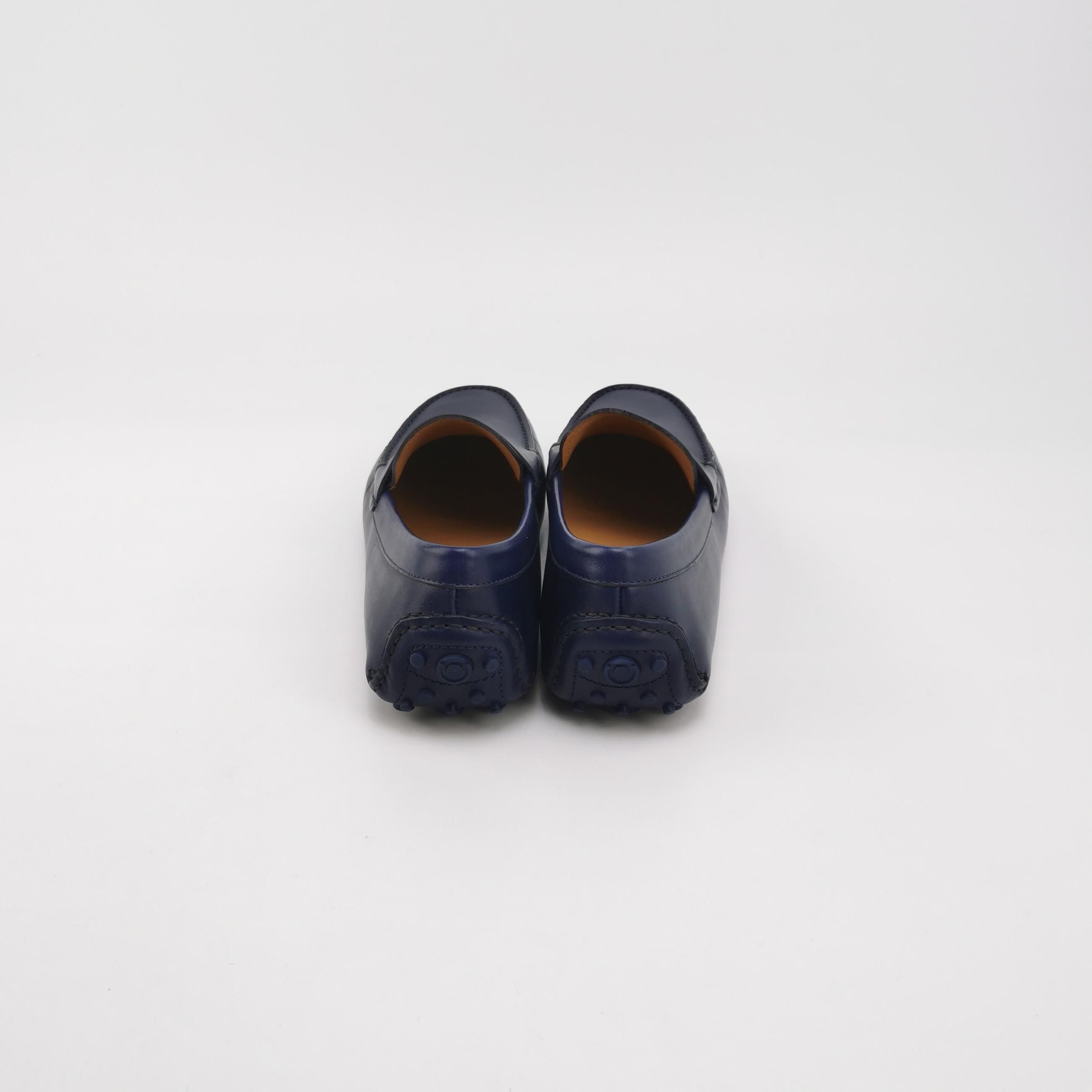 Salvatore Ferragamo Salvatore Ferragamo Blue Leather Loafers US 7.5 Size US 7 / EU 40 - 5 Thumbnail