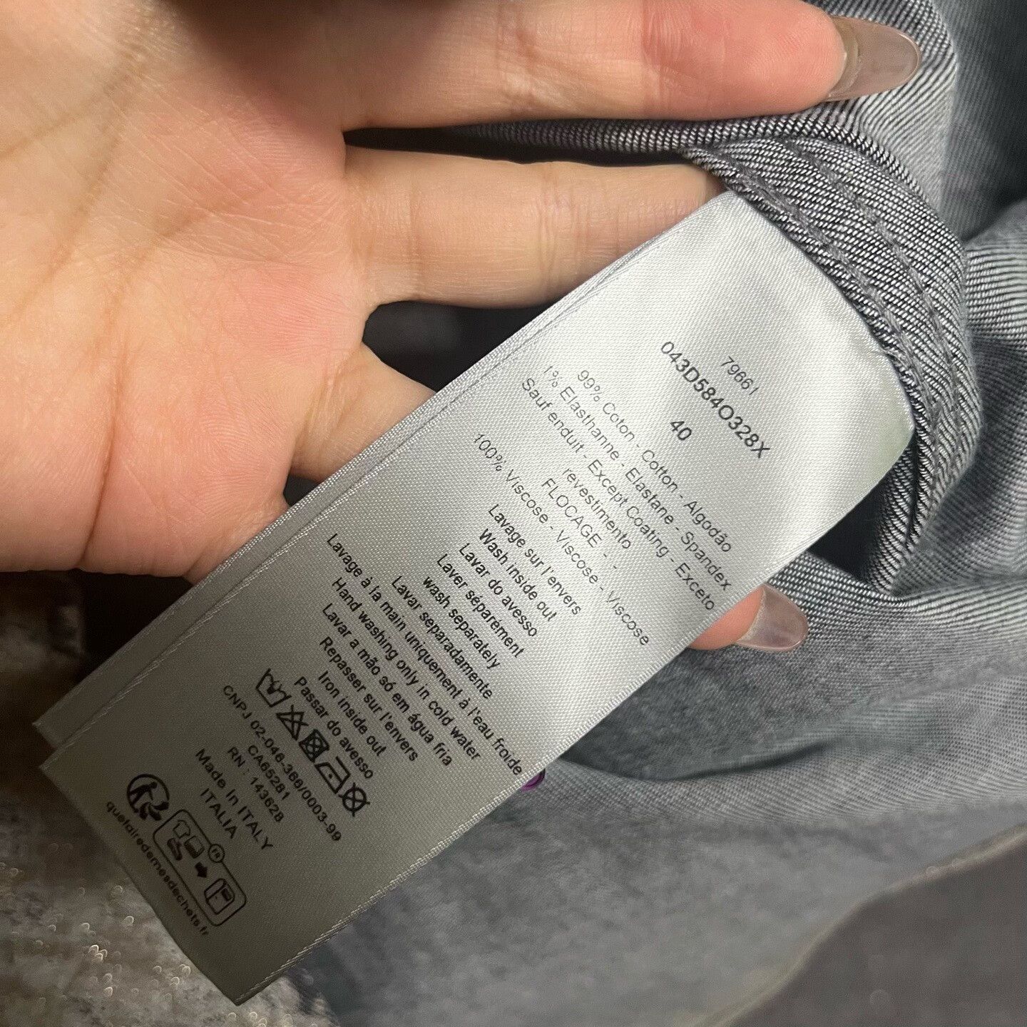 Dior Dior Retro Gray Shirt xs Men Size US XS / EU 42 / 0 - 4 Thumbnail