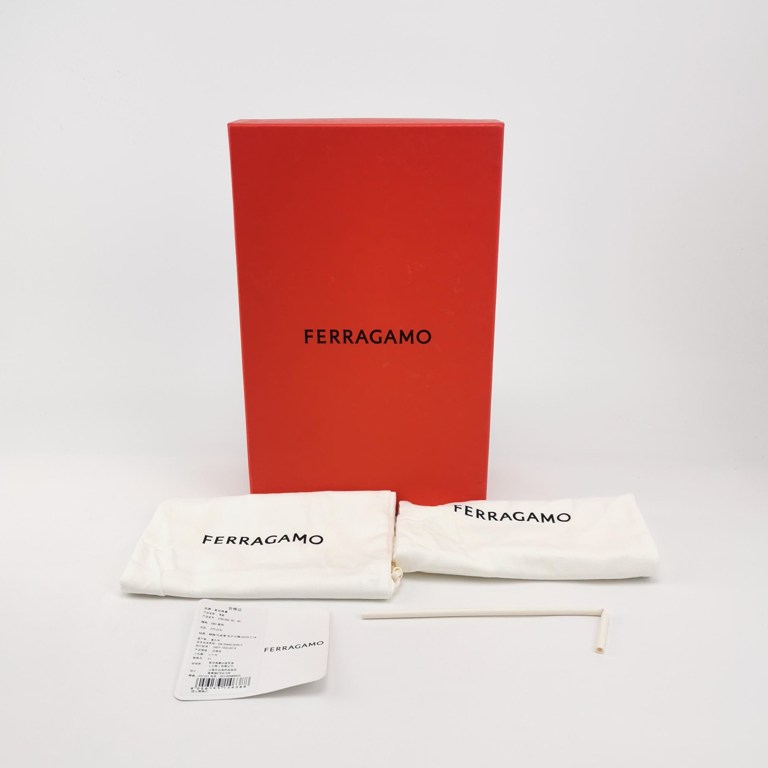 Salvatore Ferragamo Salvatore Ferragamo Blue Leather Pebble Sole Drivers 10 Size US 10 / EU 43 - 7 Thumbnail