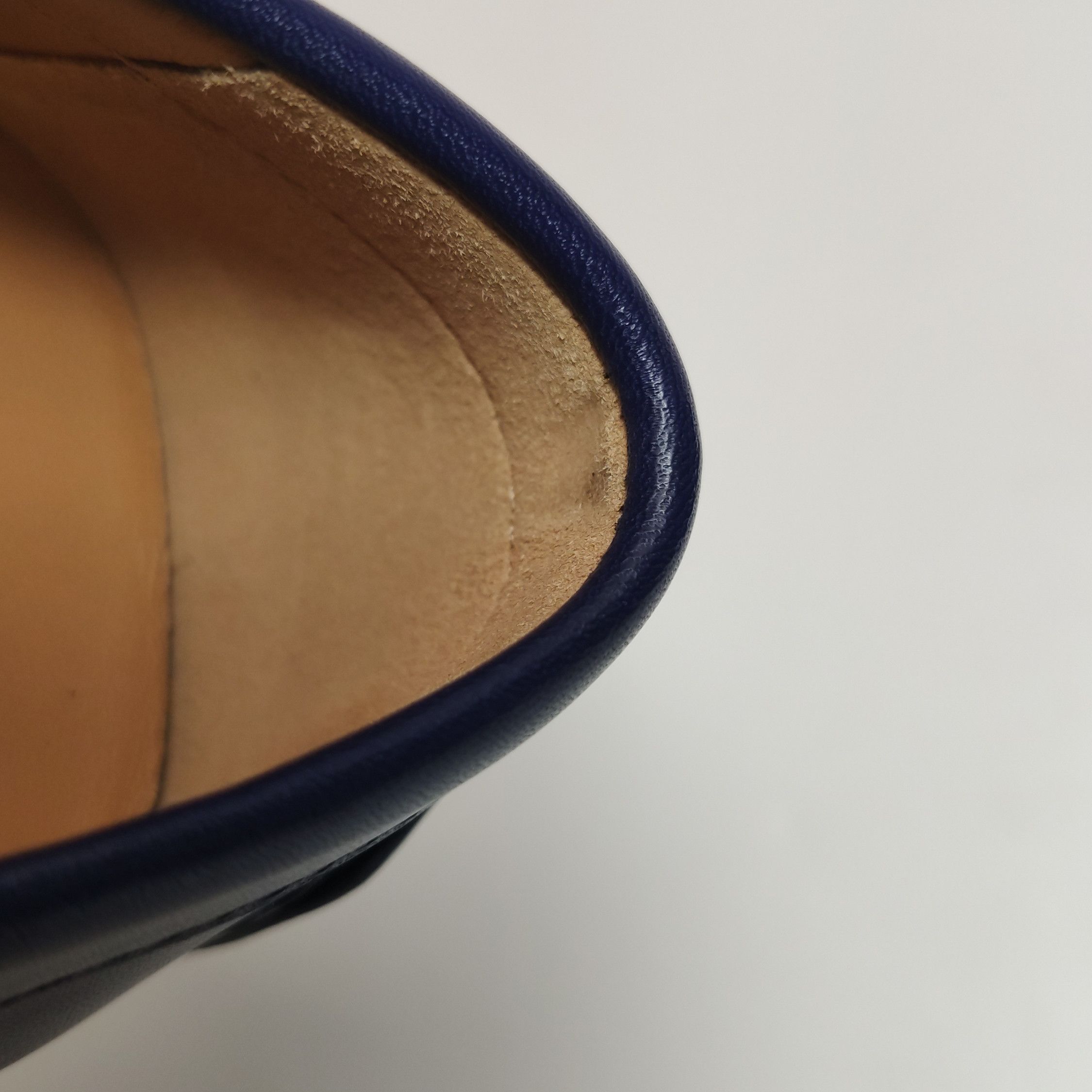 Salvatore Ferragamo Salvatore Ferragamo Blue Leather Driving Loafers 41 Size US 8 / EU 41 - 10 Thumbnail