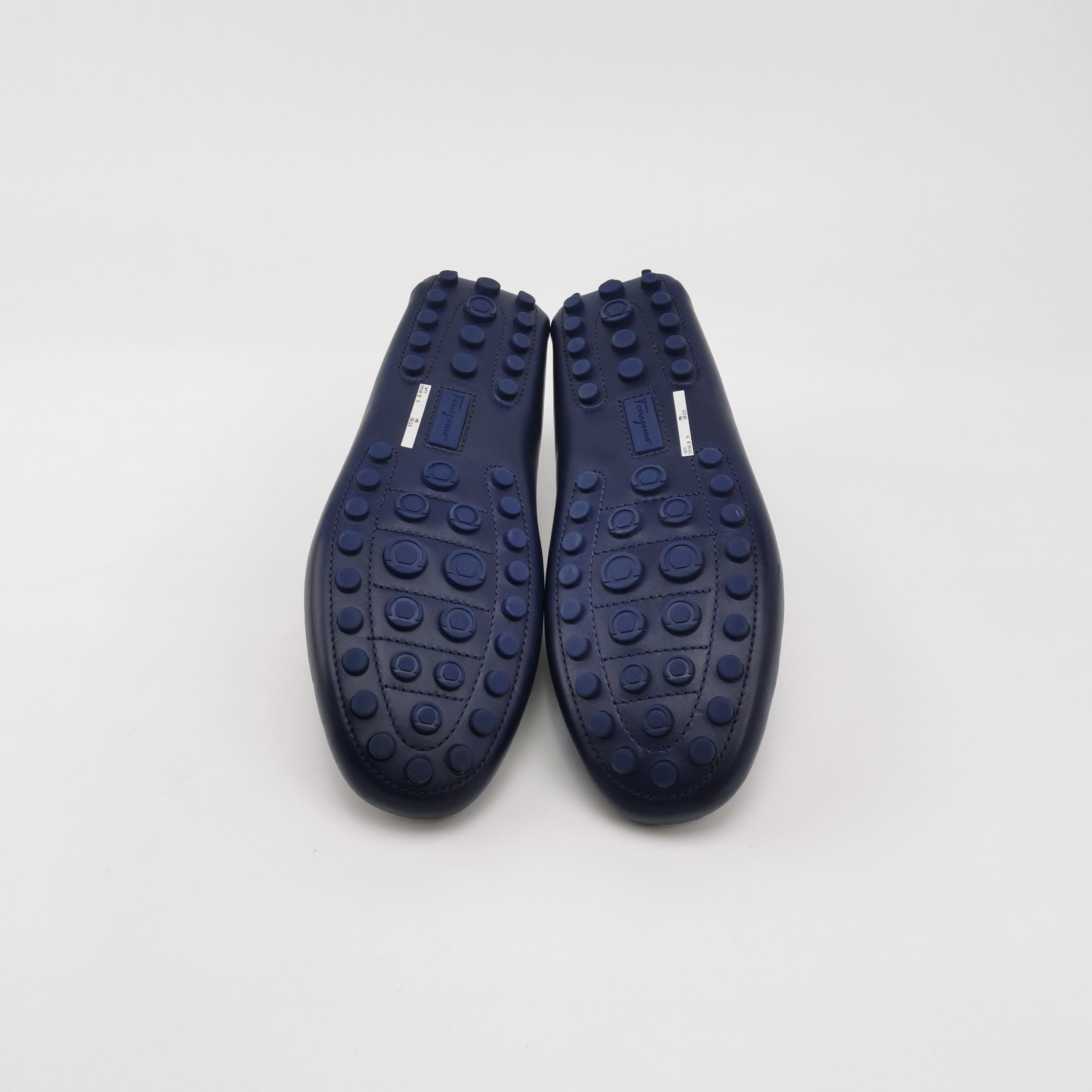 Salvatore Ferragamo Salvatore Ferragamo Blue Leather Driving Loafers 41 Size US 8 / EU 41 - 6 Thumbnail