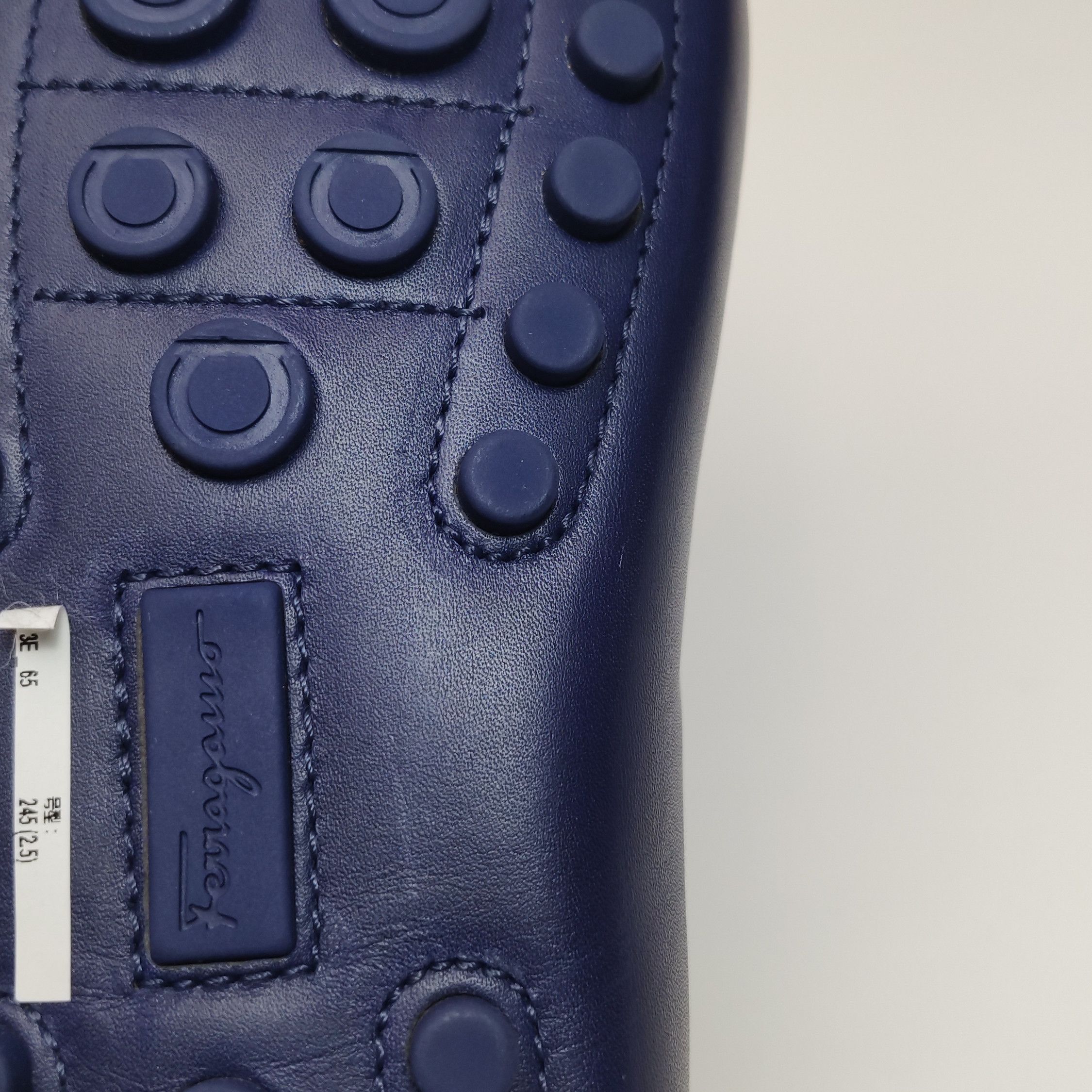 Salvatore Ferragamo Salvatore Ferragamo Blue Leather Loafers Size 7.5 Size US 7 / EU 40 - 10 Thumbnail