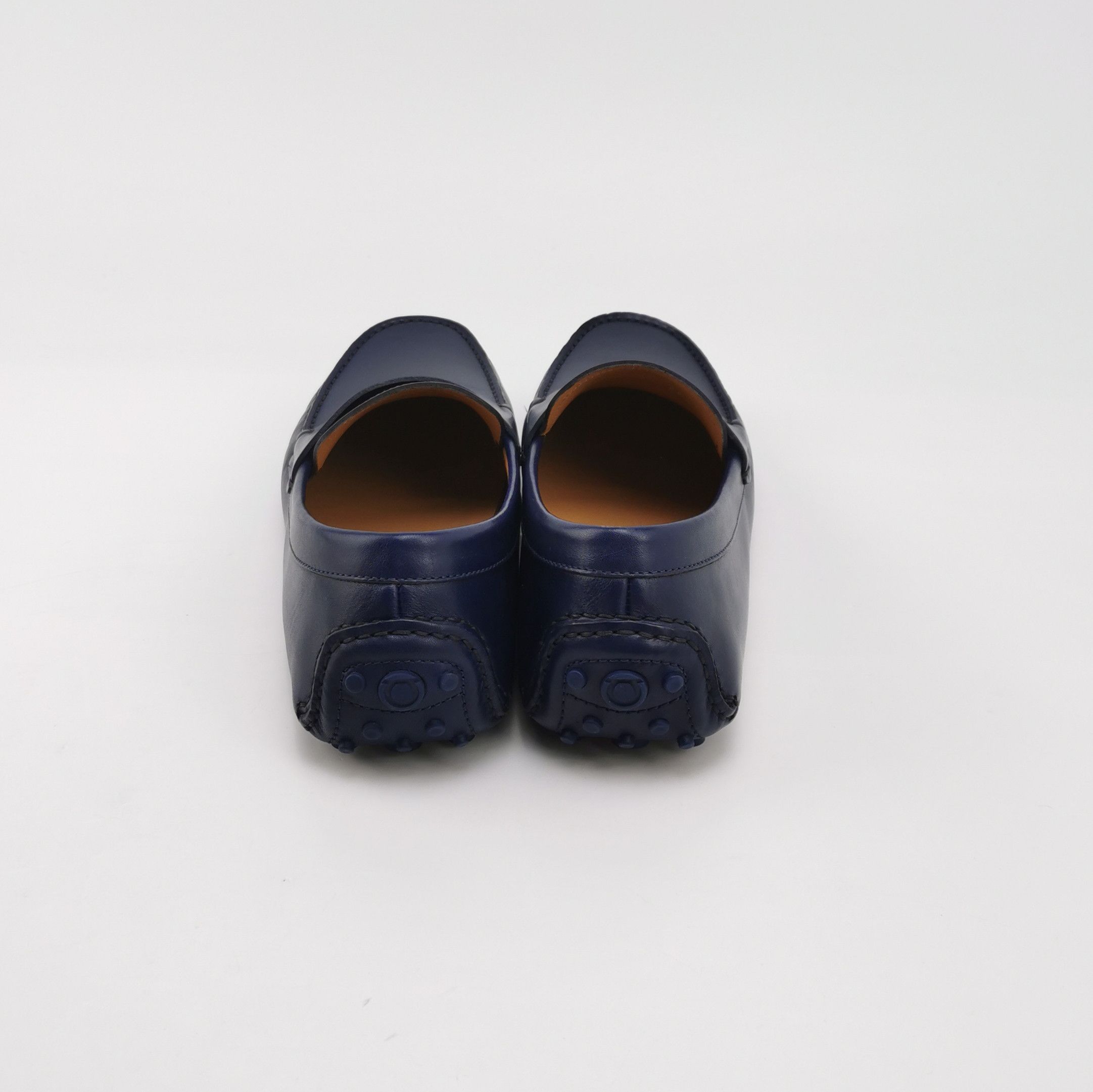 Salvatore Ferragamo Salvatore Ferragamo Blue Leather Loafers EU 41.5 Size US 8 / EU 41 - 5 Thumbnail