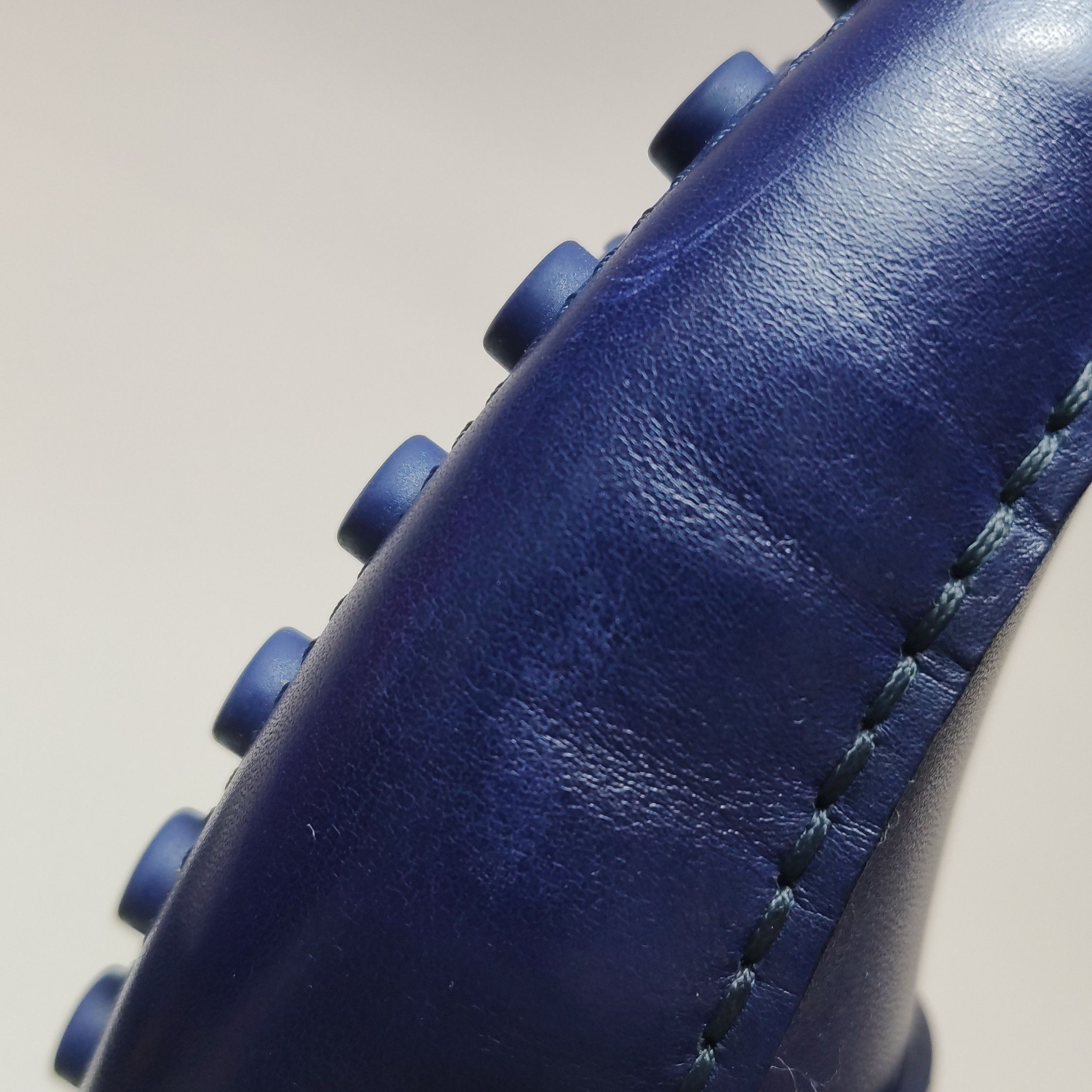 Salvatore Ferragamo Salvatore Ferragamo Blue Leather Loafers EU 41.5 Size US 8 / EU 41 - 8 Thumbnail