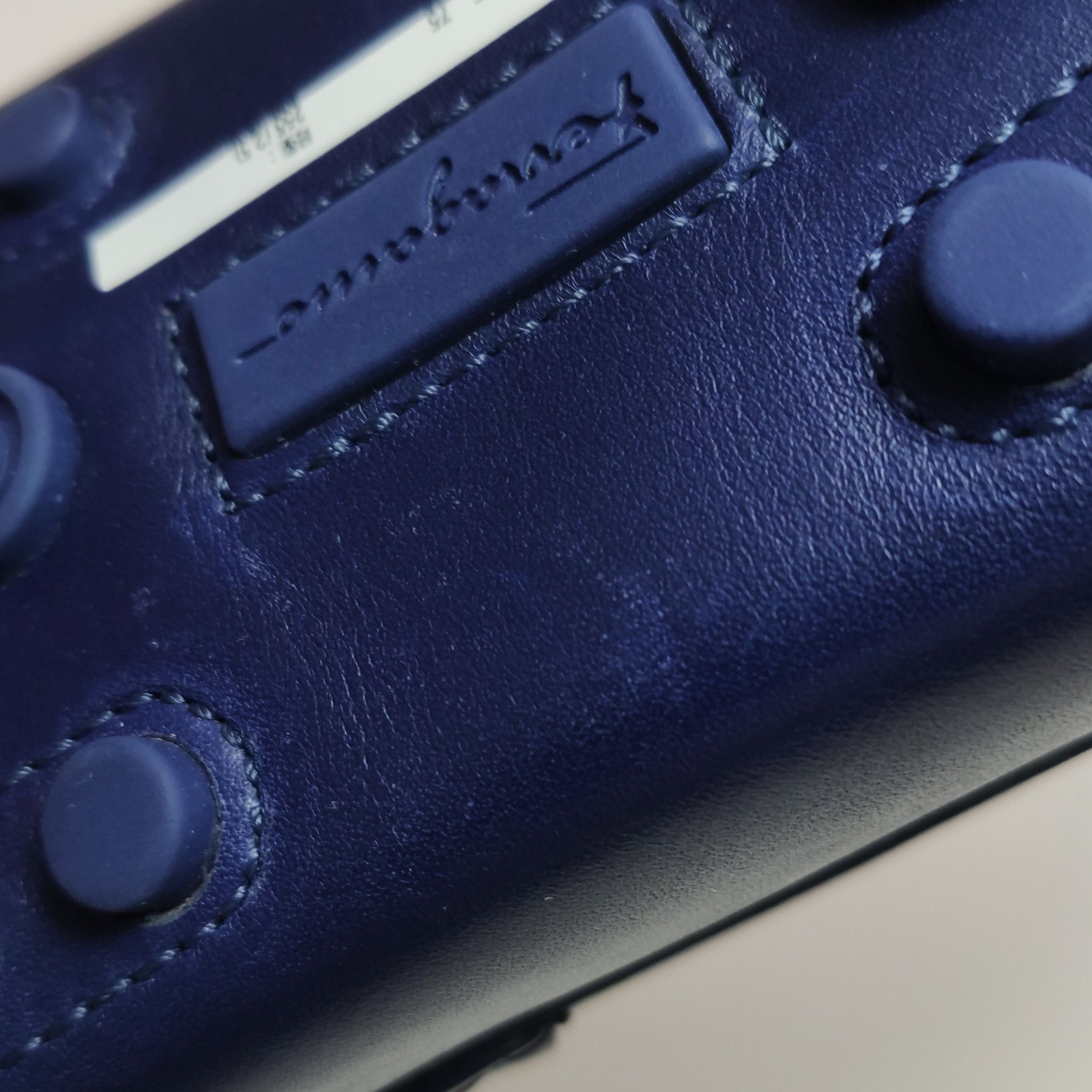 Salvatore Ferragamo Salvatore Ferragamo Blue Leather Loafers EU 41.5 Size US 8 / EU 41 - 10 Thumbnail