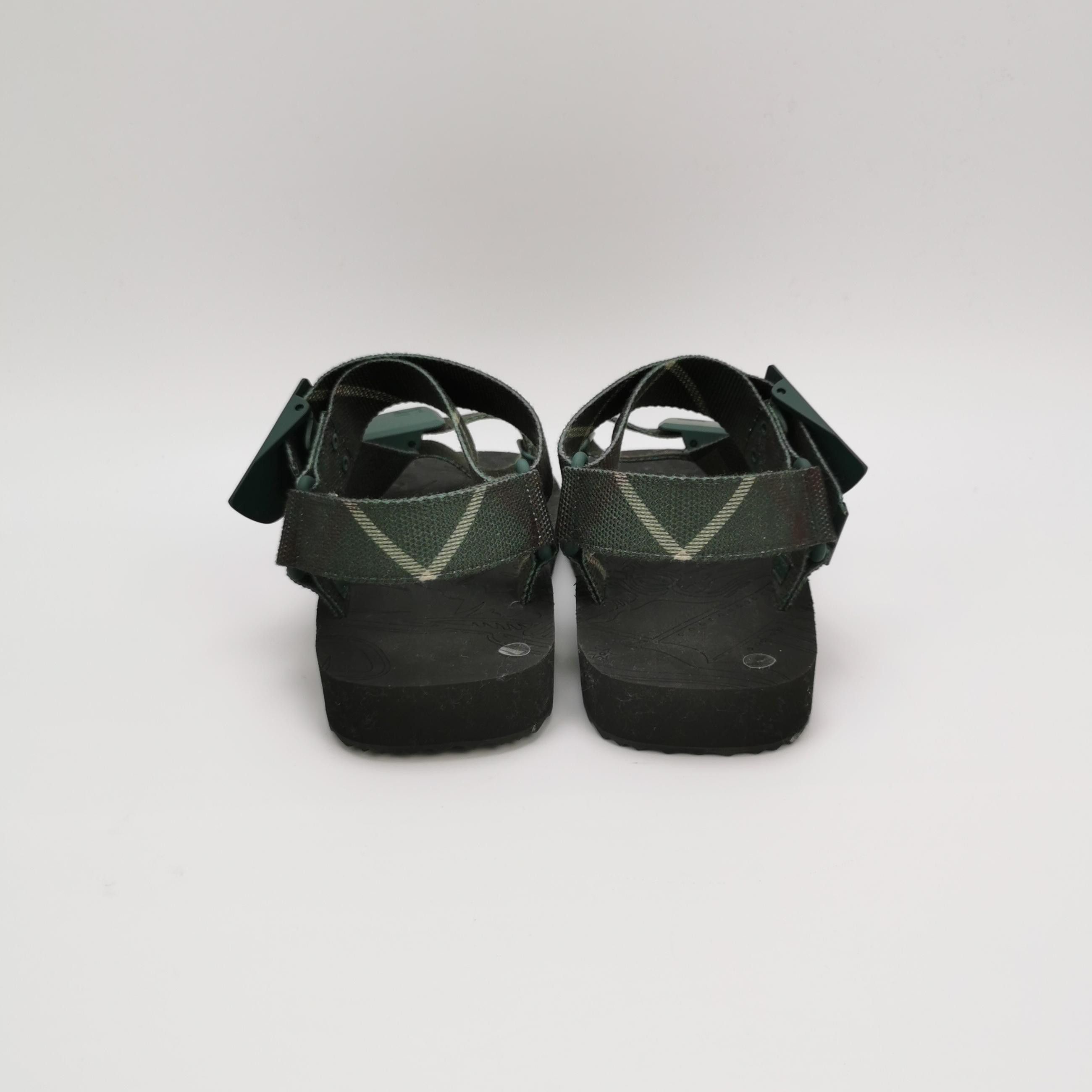 Burberry Burberry Check Print Canvas Sandals Size 42 Size US 9 / EU 42 - 5 Thumbnail