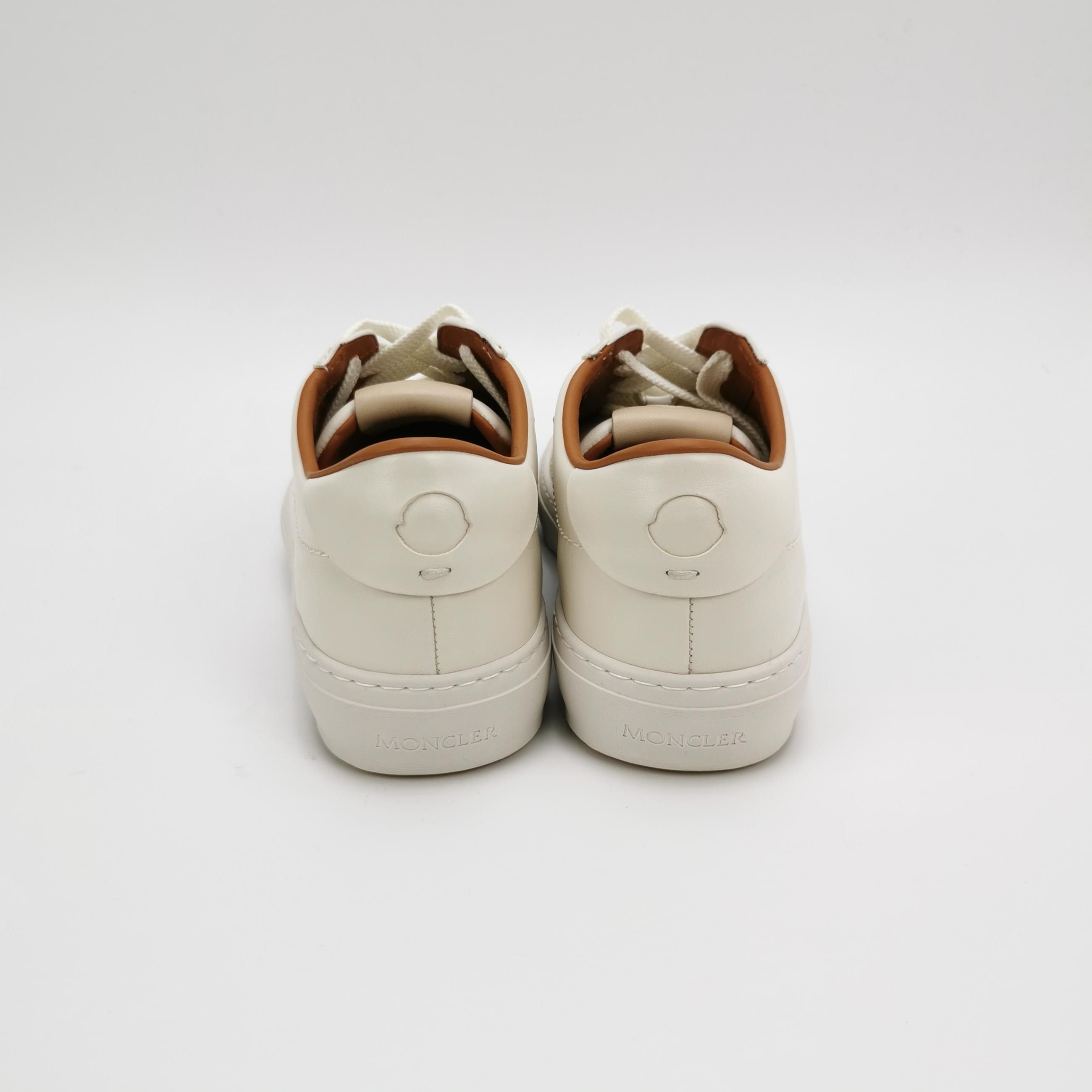 Moncler Moncler Leather Low-Top Sneakers 42 Size US 9 / EU 42 - 5 Thumbnail