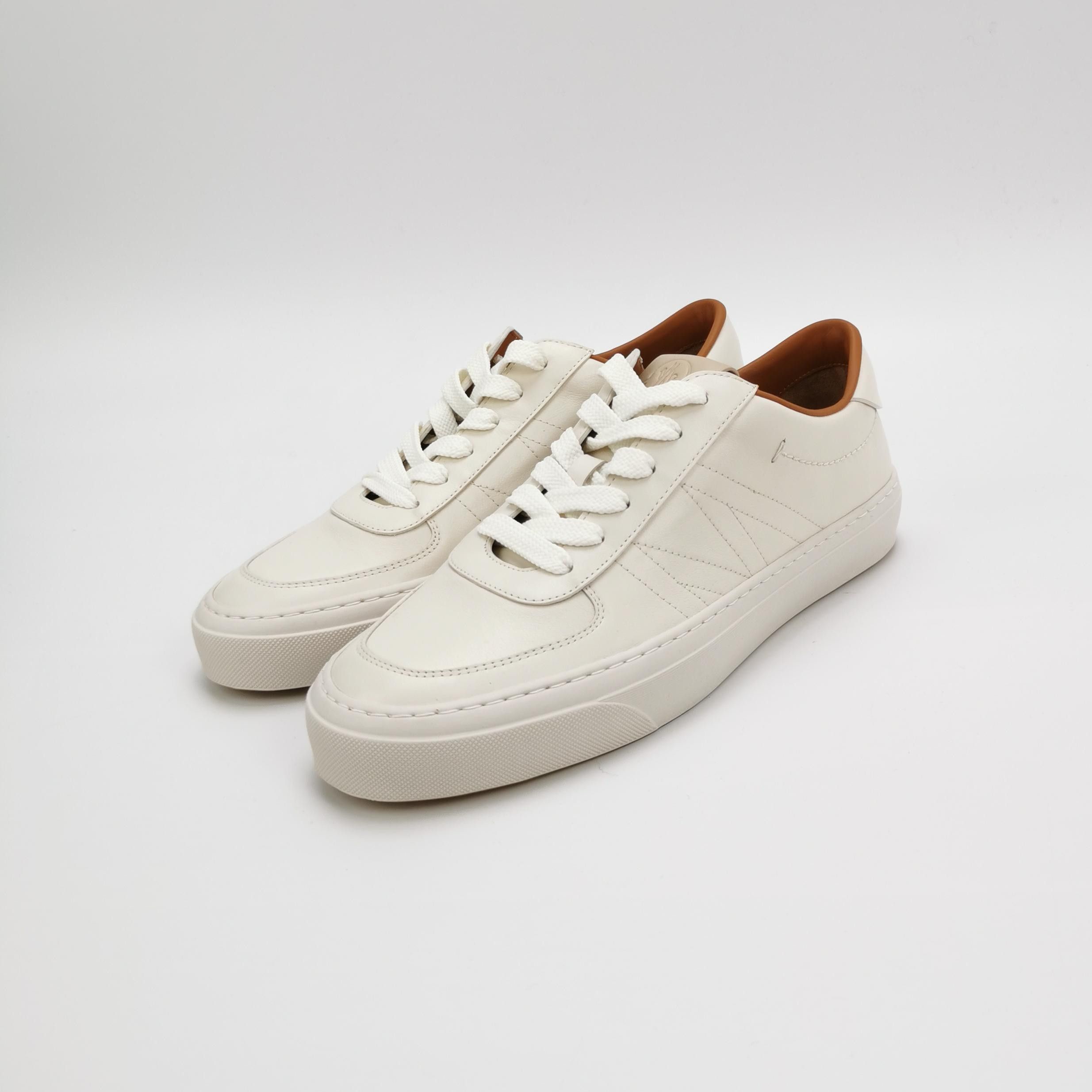 Moncler Moncler Leather Low-Top Sneakers 42 Size US 9 / EU 42 - 3 Thumbnail