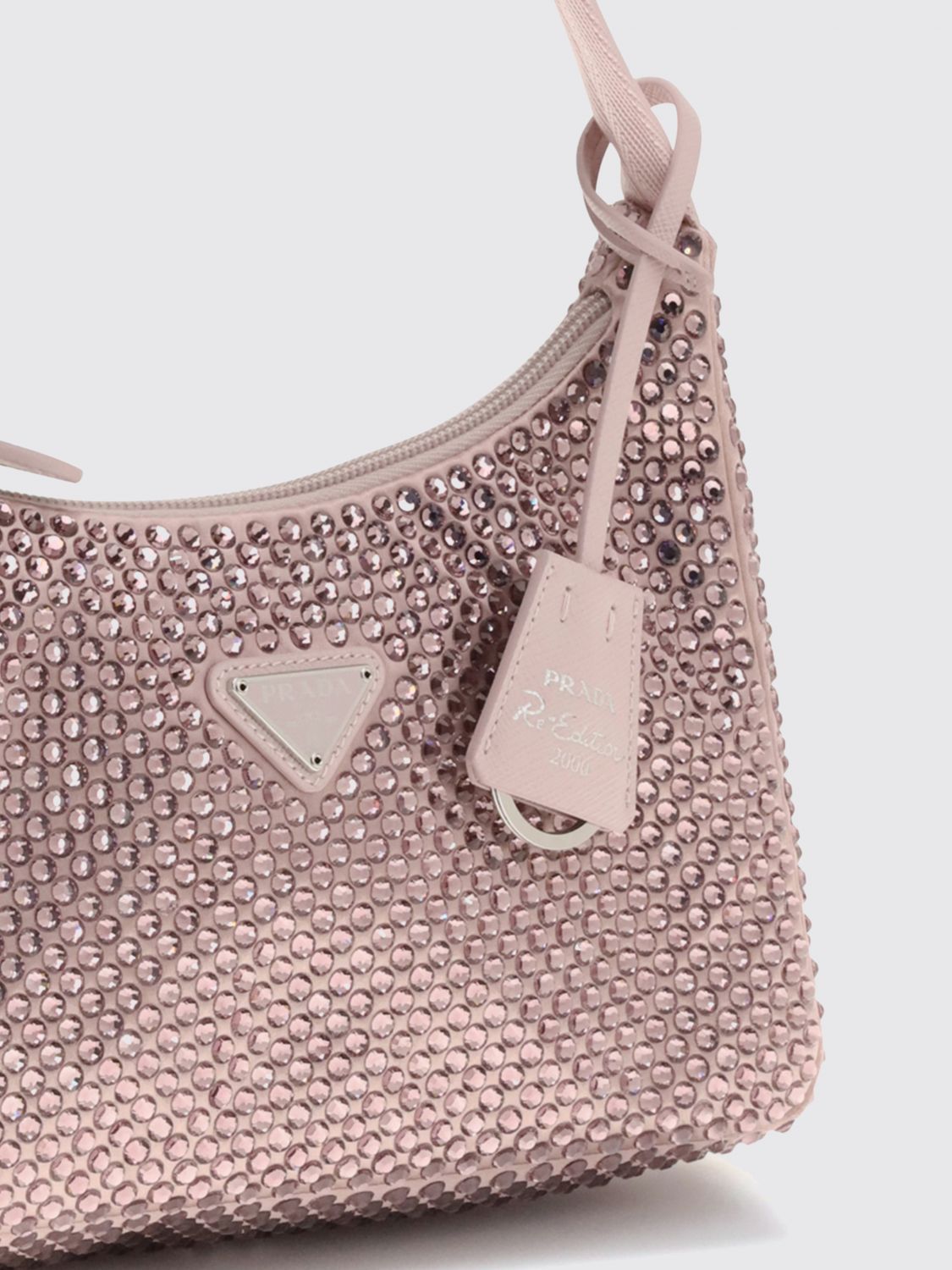 Prada Prada Shoulder Bag Woman Pink Size ONE SIZE - 3 Thumbnail