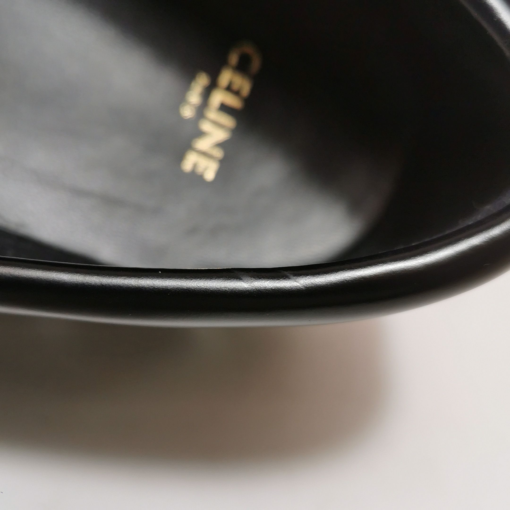 Celine Celine Triomphe Chain Calfskin Loafers 41.5 Size US 8 / EU 41 - 13 Thumbnail