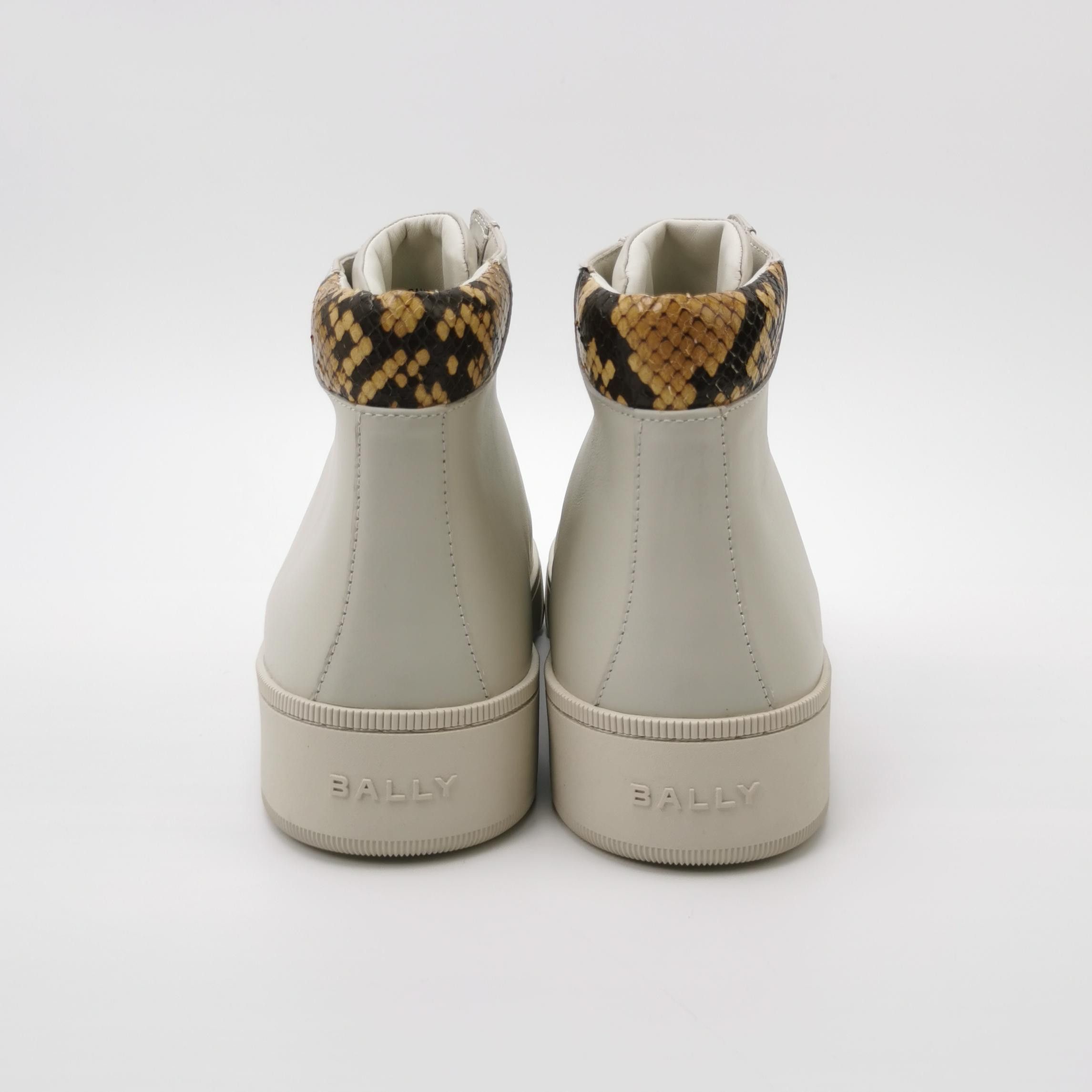 Bally Bally Snakeskin Trim High Top Sneakers 42 Size US 9 / EU 42 - 5 Thumbnail