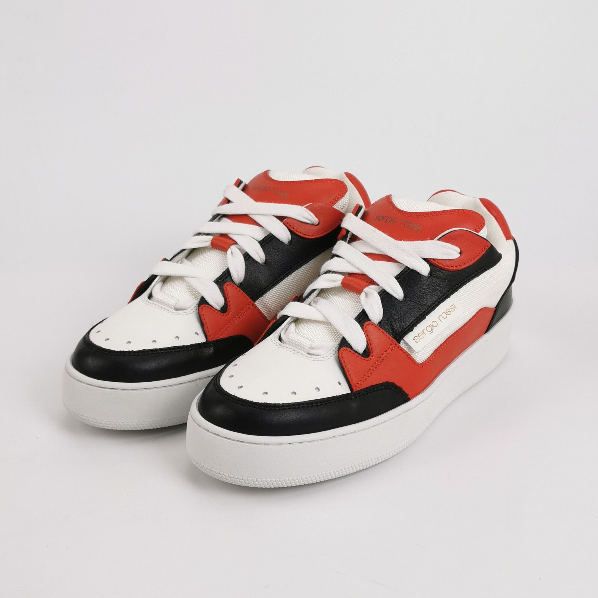 Sergio Rossi Sergio Rossi SR1 Addict Colorblock Sneakers 39 Size US 6 / EU 39 - 3 Thumbnail