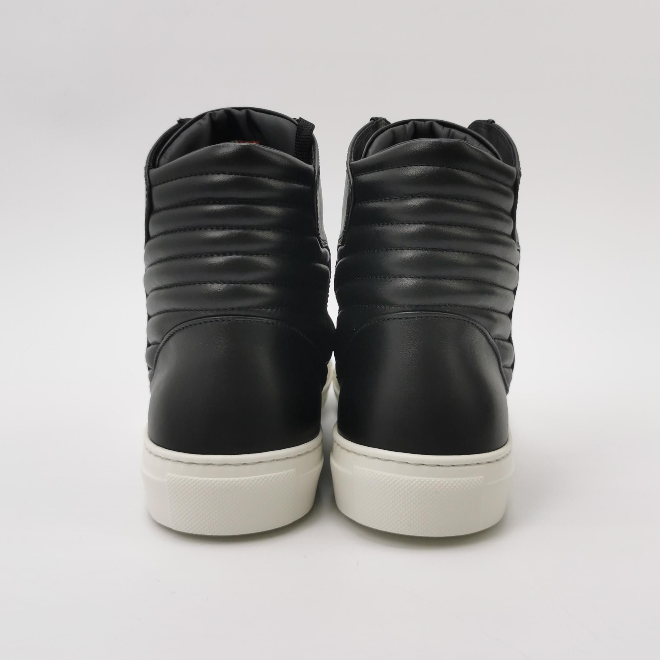 Philipp Plein Philipp Plein Logo Leather High Top Sneakers 43 Size US 10 / EU 43 - 5 Thumbnail