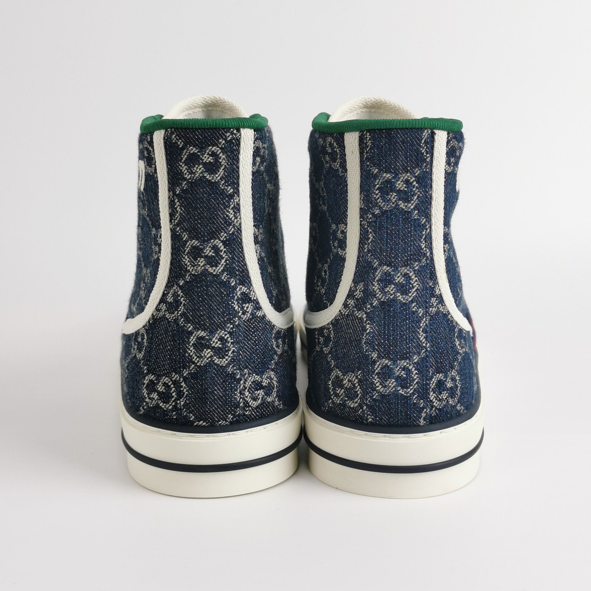 Gucci Gucci Tennis 1977 GG Supreme Hi-Top Sneakers 45 Size US 12 / EU 45 - 5 Thumbnail