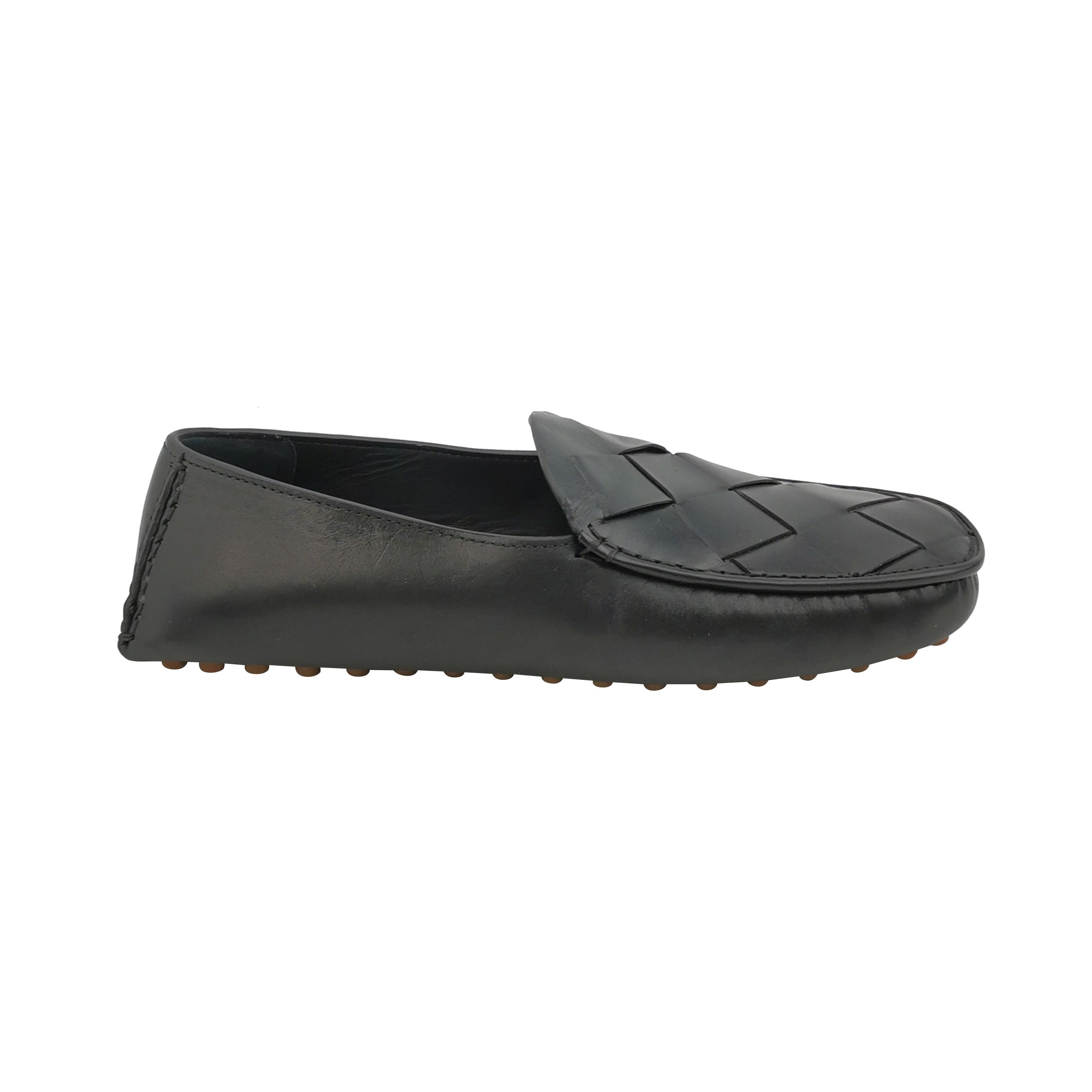 Bottega Veneta Bottega Veneta Intrecciato Leather Loafers 38 Size US 5.5 / EU 38 - 2 Thumbnail