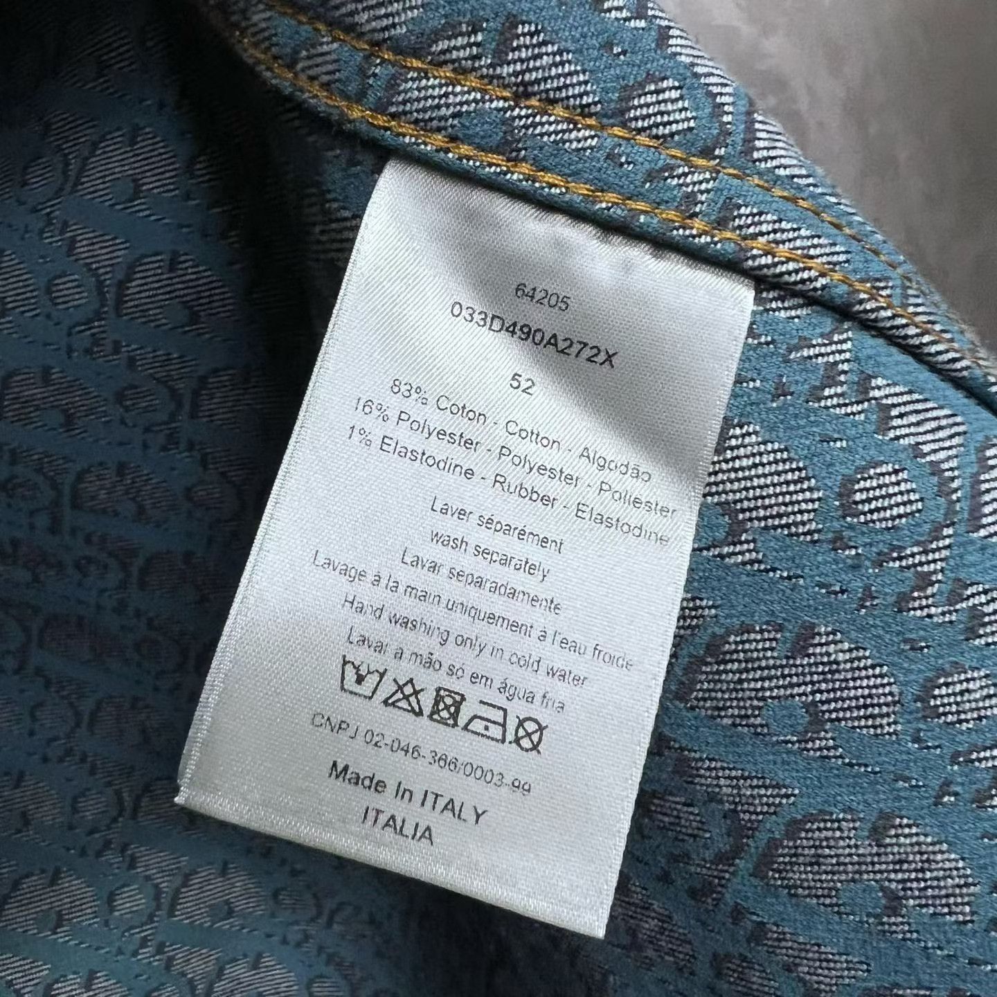 Dior Dior Blue Shirt xs Men Size US XS / EU 42 / 0 - 5 Thumbnail