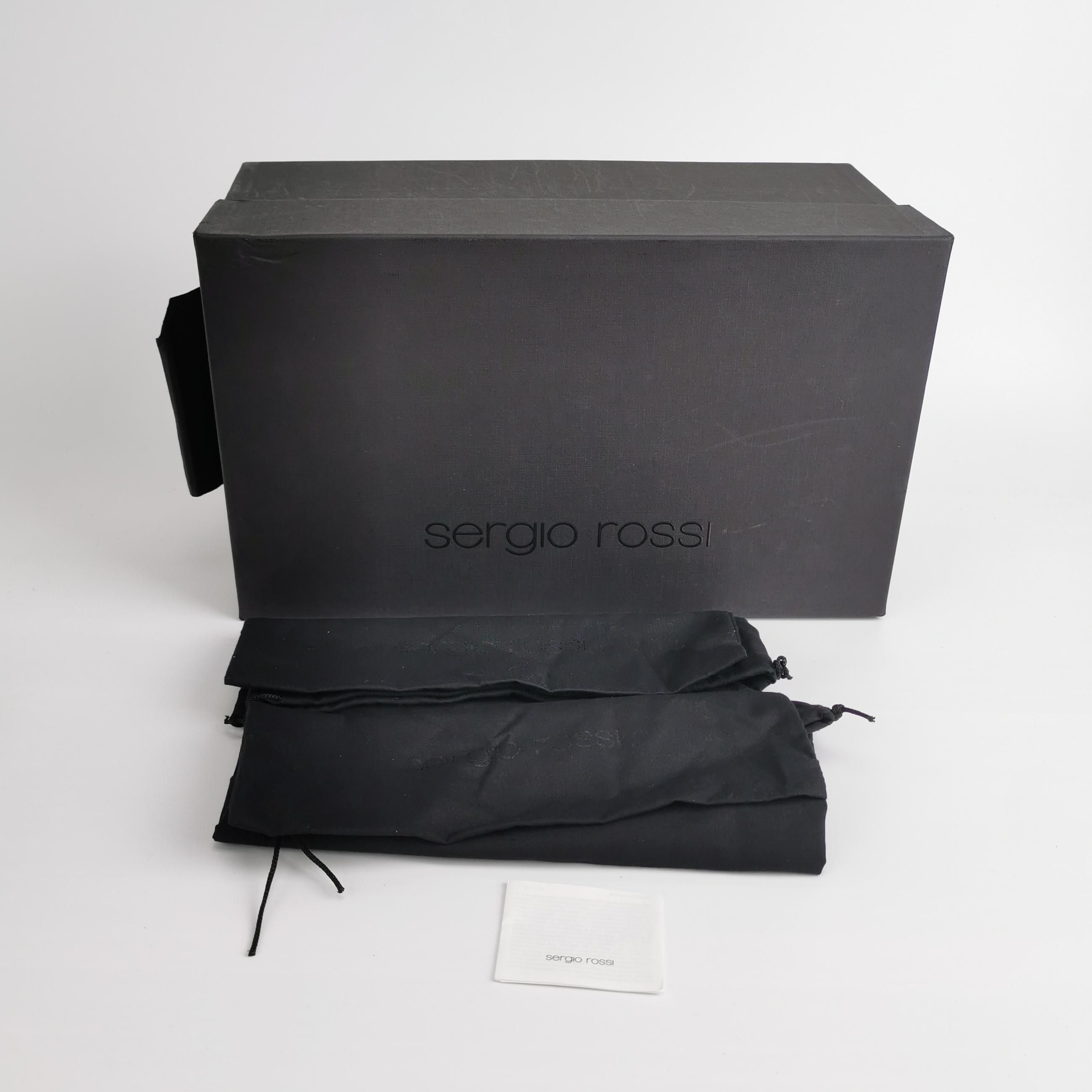 Sergio Rossi Sergio Rossi Logo Print Suede Slip-On Sneakers Size 40 Size US 7 / EU 40 - 7 Thumbnail