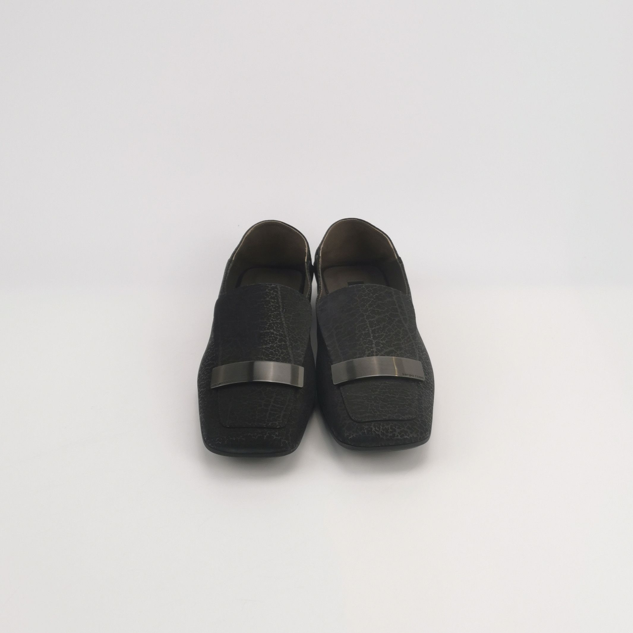 Sergio Rossi Sergio Rossi Textured Leather Loafers 7.5 Size US 8 / EU 41 - 4 Thumbnail