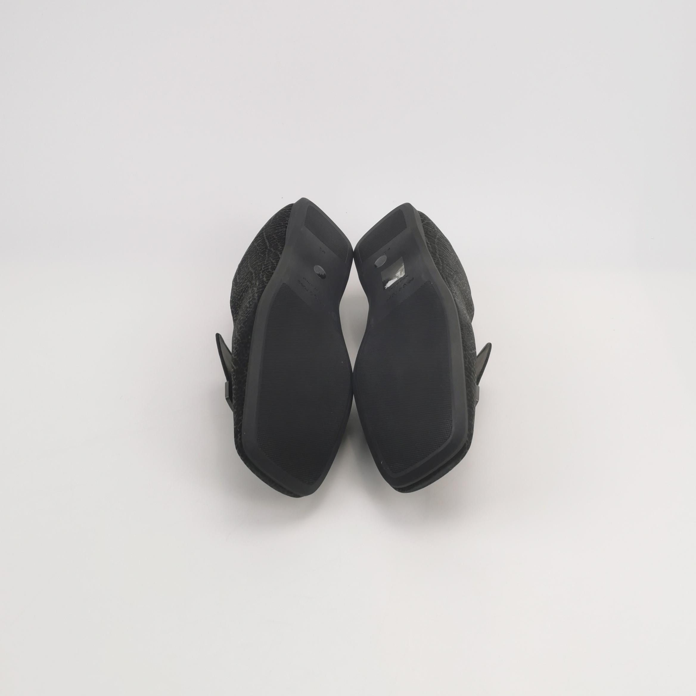 Sergio Rossi Sergio Rossi Textured Leather Loafers 7.5 Size US 8 / EU 41 - 6 Thumbnail