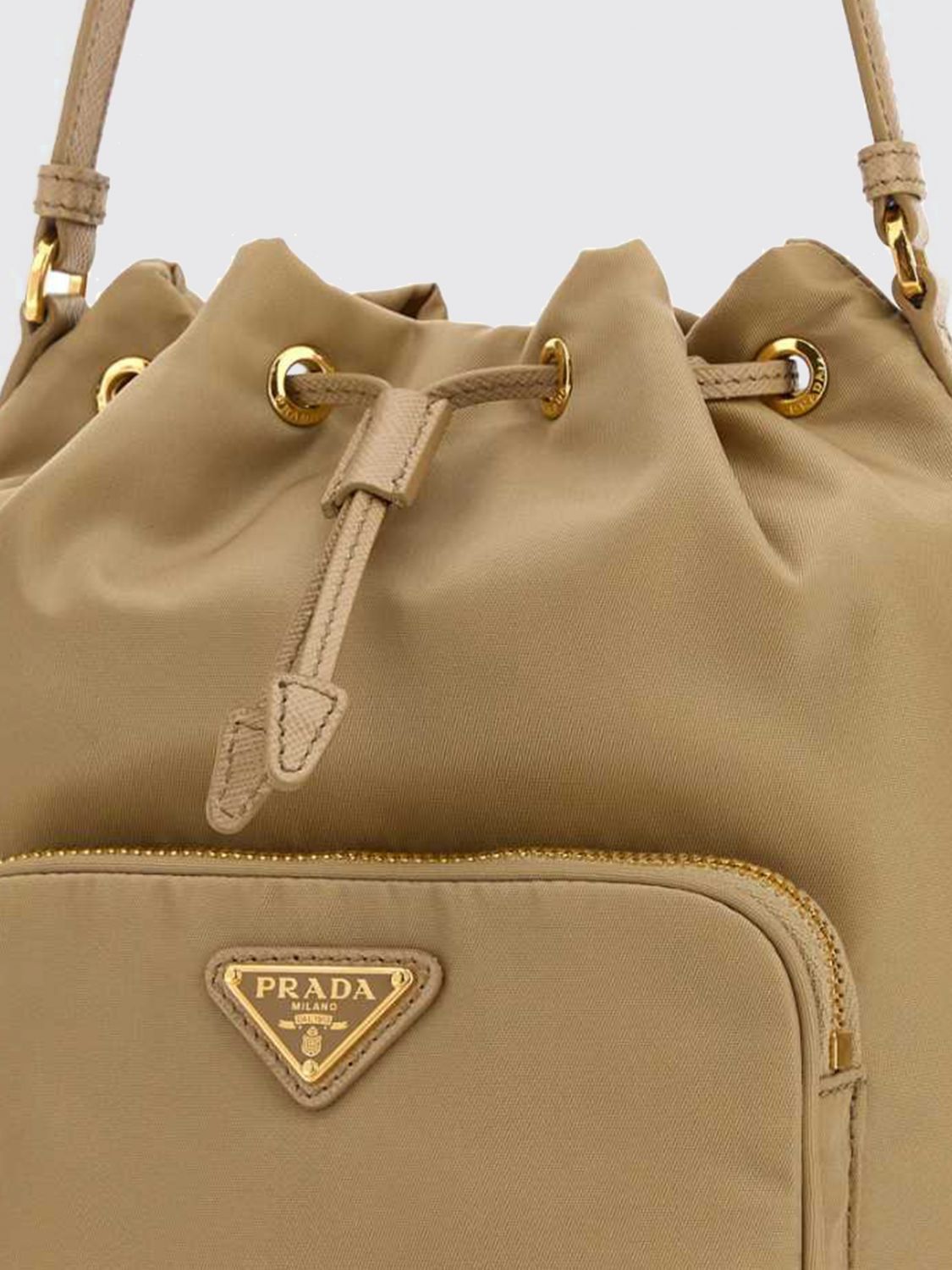 Prada Prada Mini Bag Woman Camel Size ONE SIZE - 3 Thumbnail