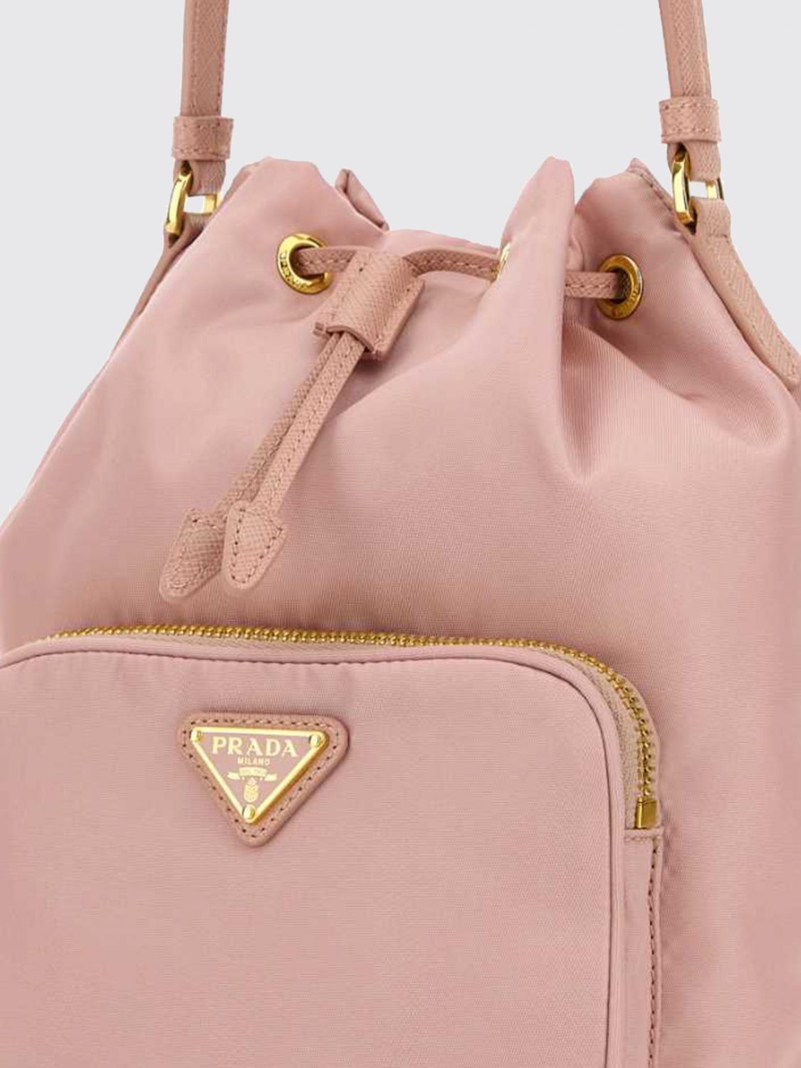 Prada Prada Mini Bag Woman Peach Size ONE SIZE - 3 Thumbnail