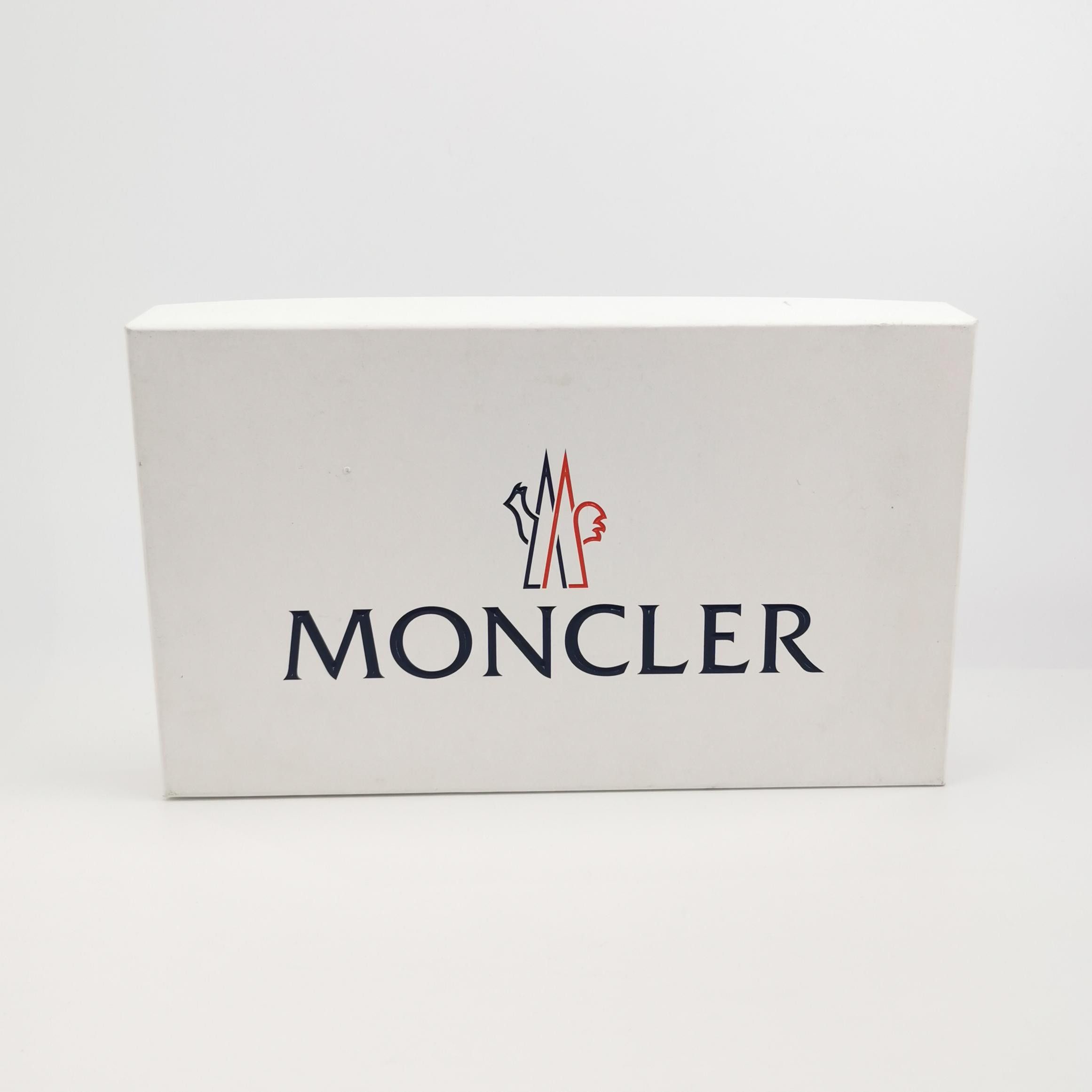 Moncler Moncler Black Leather Monaco Sneakers 43 Size US 10 / EU 43 - 7 Thumbnail