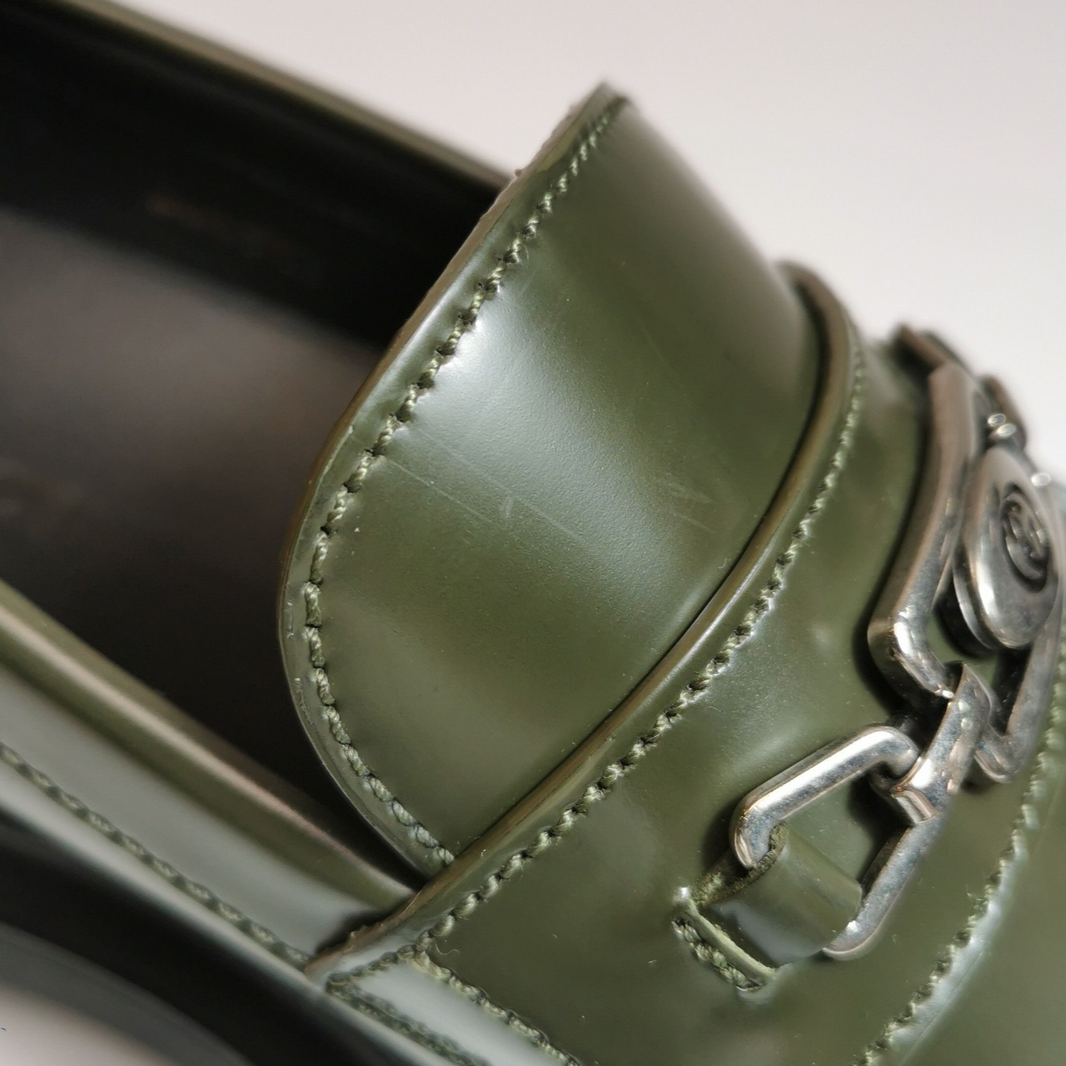 Gucci Gucci Interlocking G Leather Loafers Size 10 Size US 7 / EU 40 - 12 Thumbnail