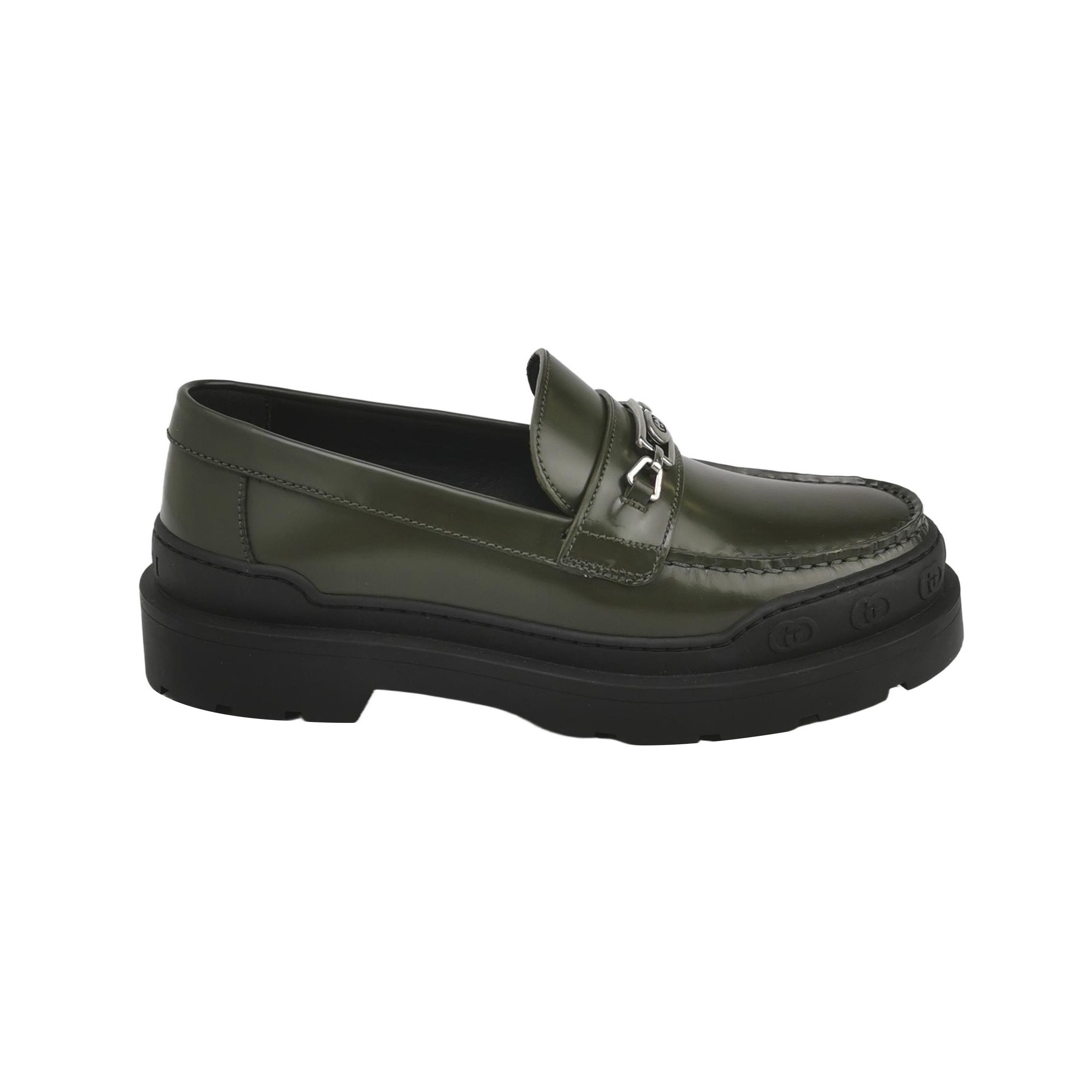 Gucci Gucci Interlocking G Leather Loafers Size 10 Size US 7 / EU 40 - 2 Thumbnail