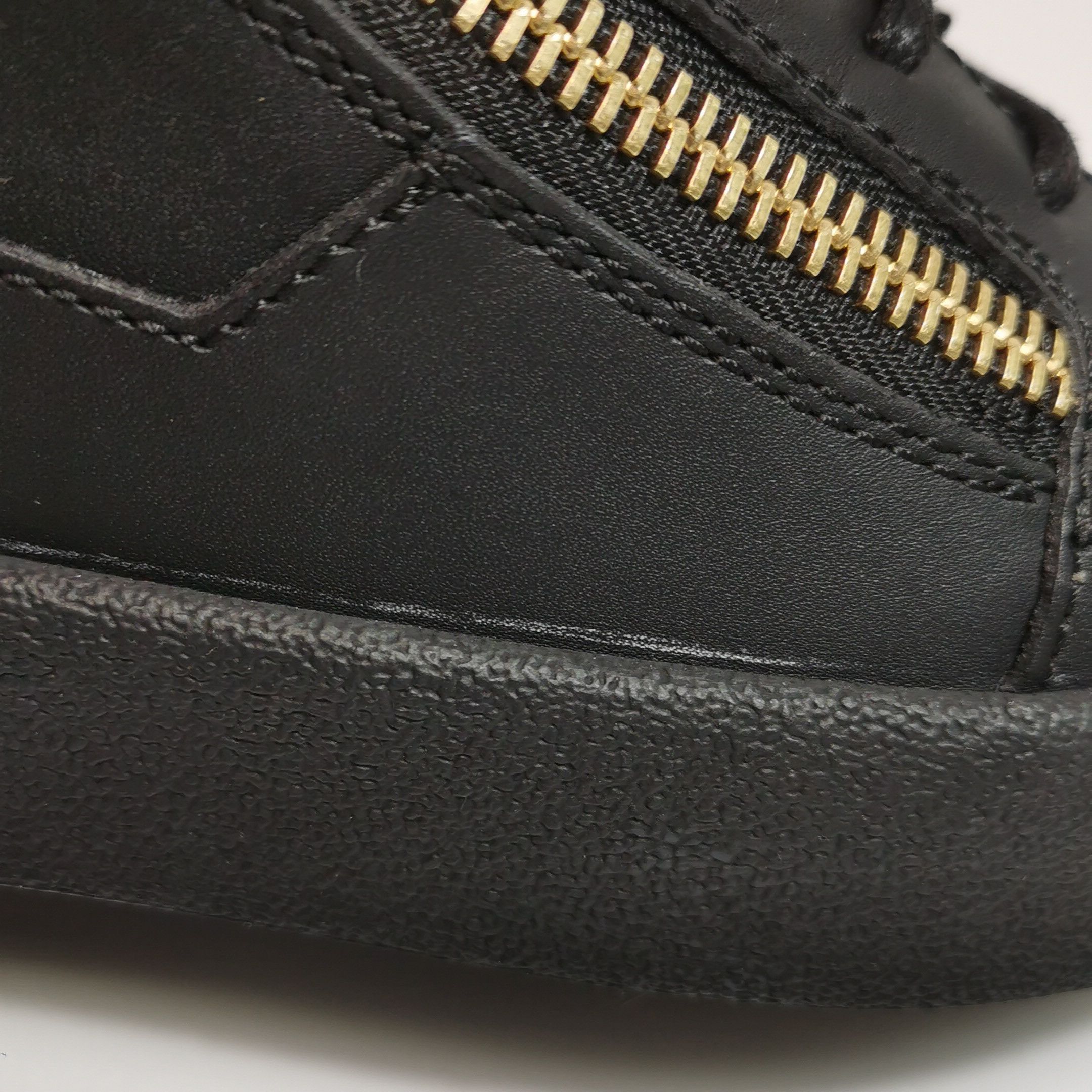 Giuseppe Zanotti Giuseppe Zanotti Gold Zipper Hi-Top Sneakers 40 Size US 7 / EU 40 - 11 Thumbnail
