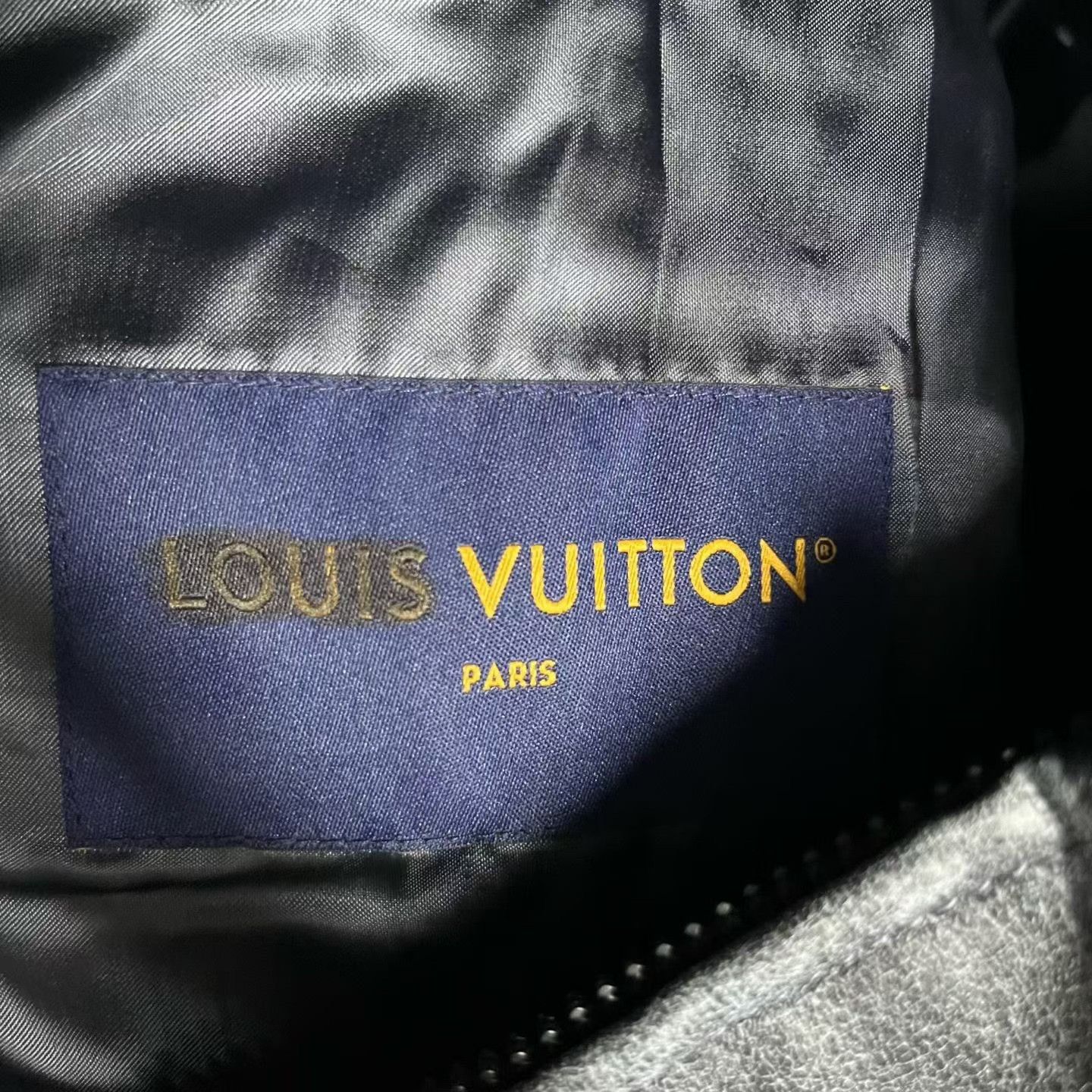 Louis Vuitton Louis Vuitton Leather Printed Black Light Jacket xs Men Size US XS / EU 42 / 0 - 5 Thumbnail